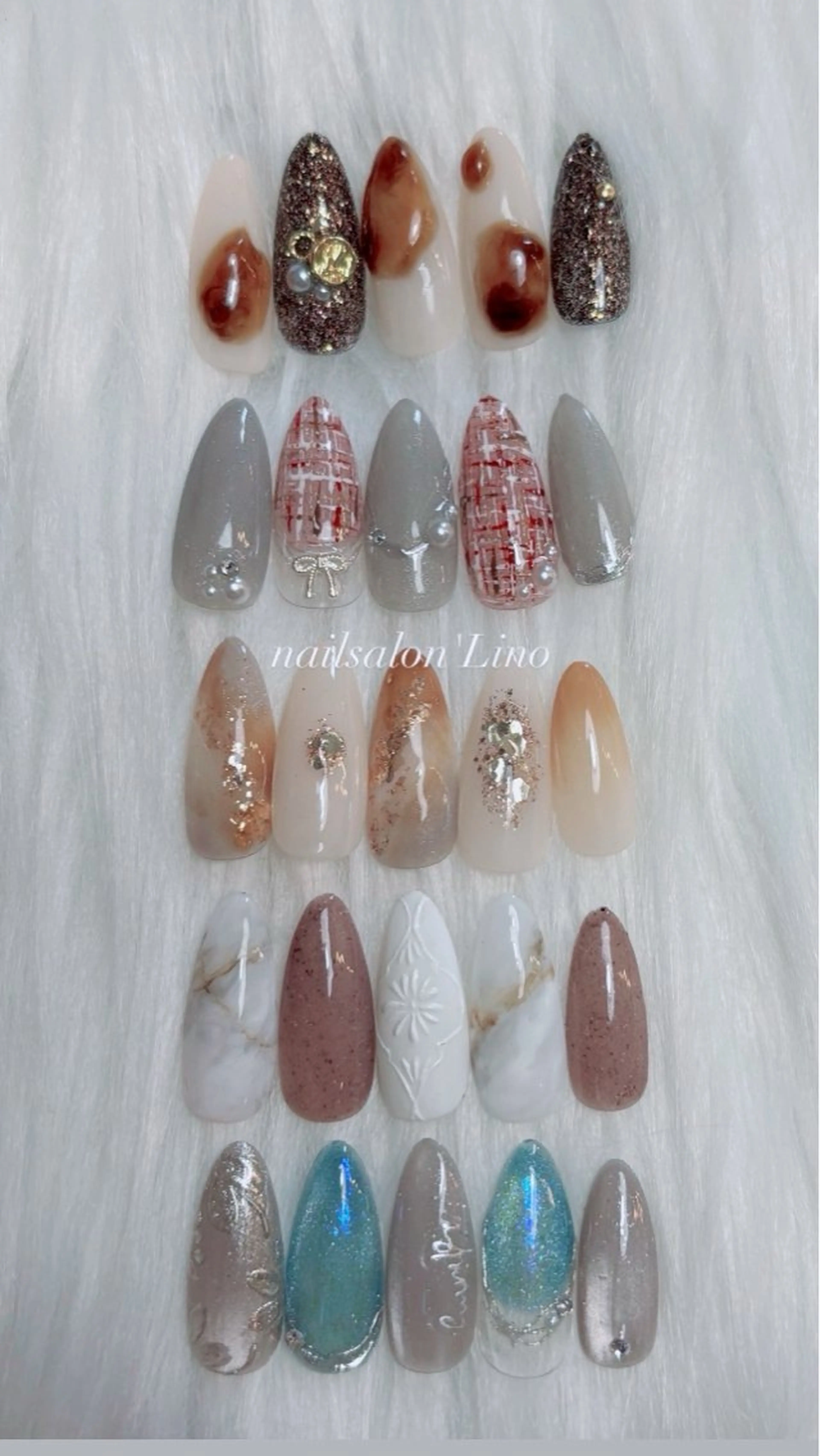 ネイル ハンドネイル Lino𓂃⟡.· Chizuruのネイルデザイン