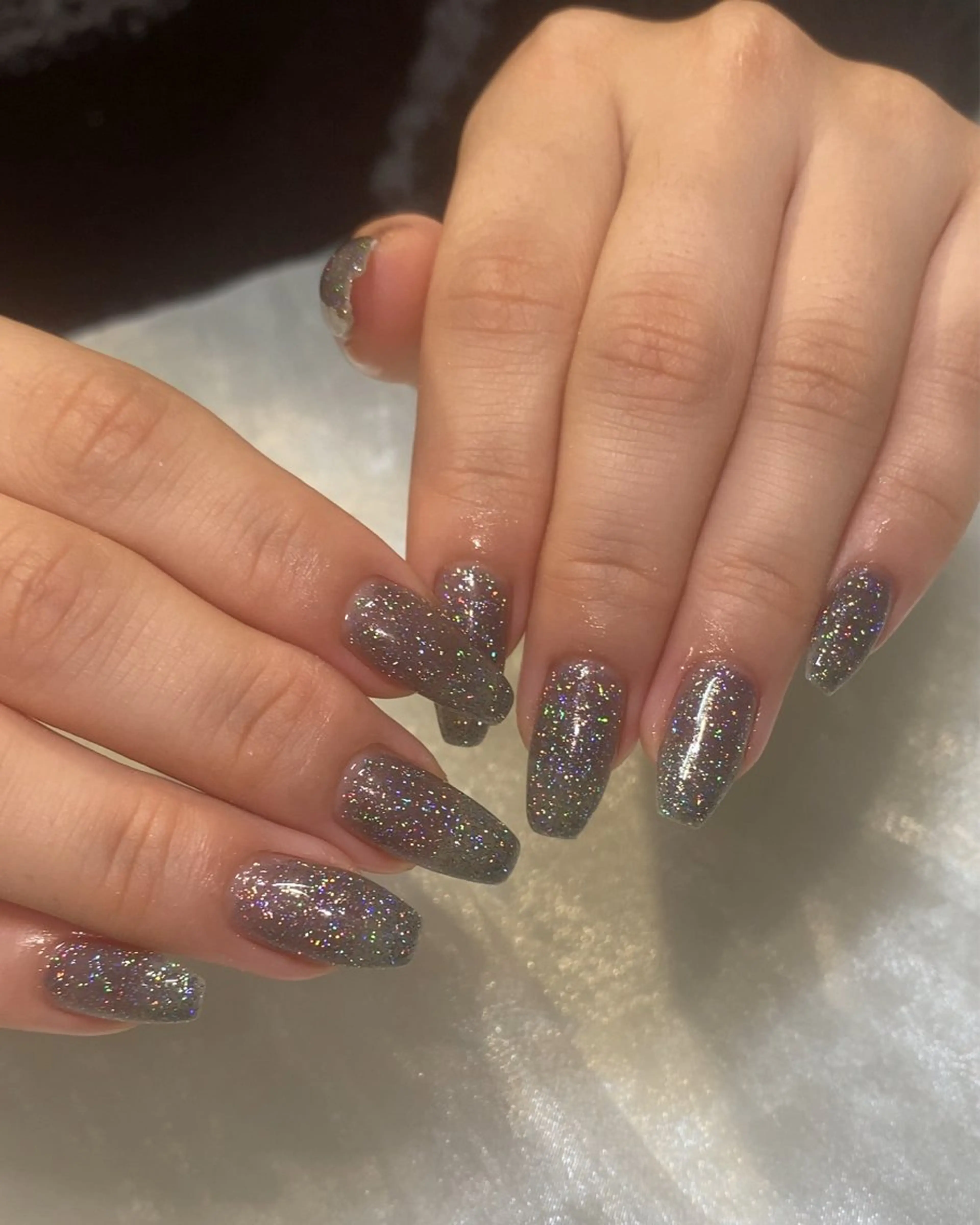 ネイル フラッシュネイル マグネットネイル ハンドネイル Sayaka 🎀のネイルデザイン