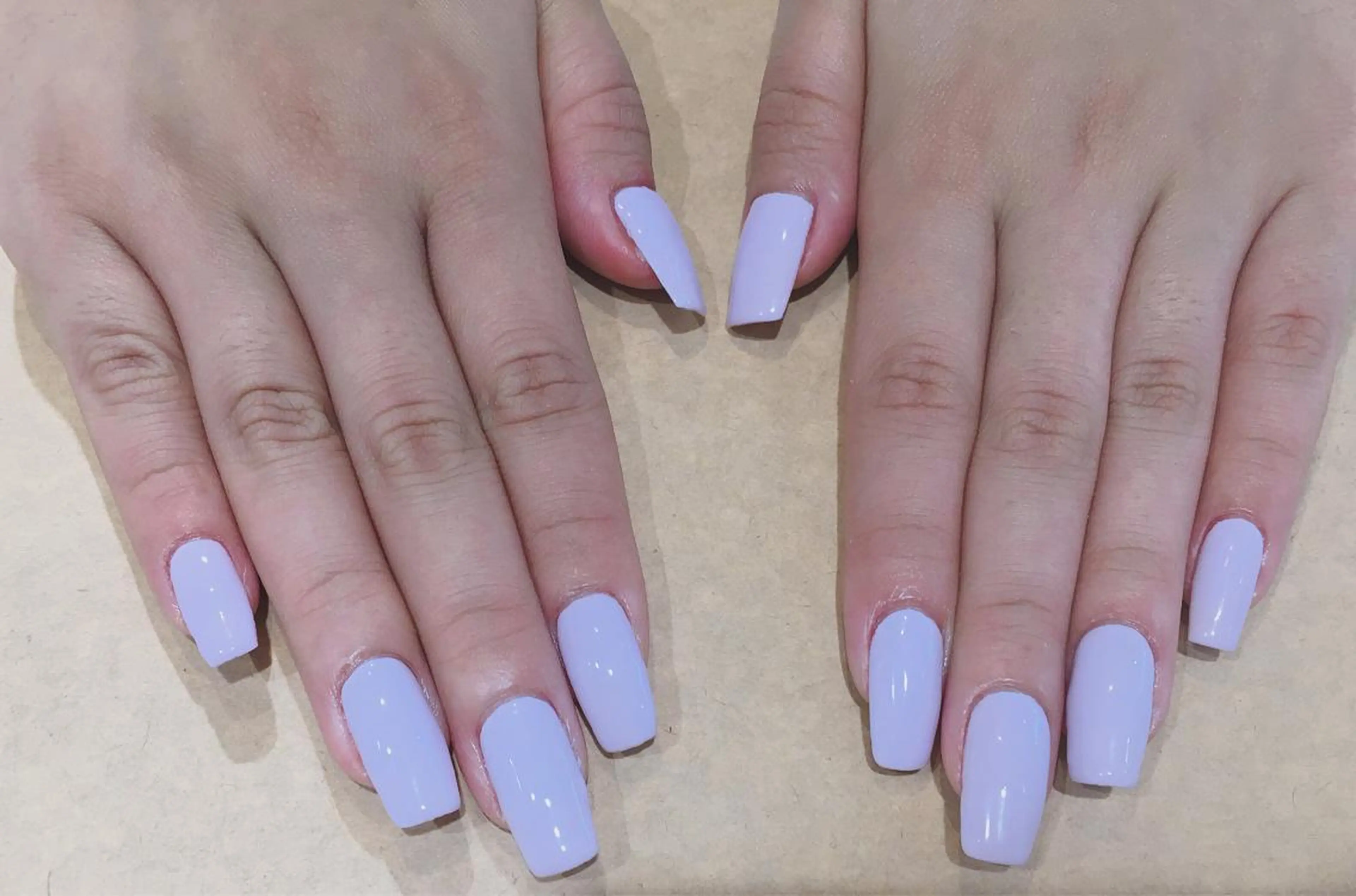 ネイル パステルネイル スクエアネイル JurerEye☆ Marikoのネイルデザイン