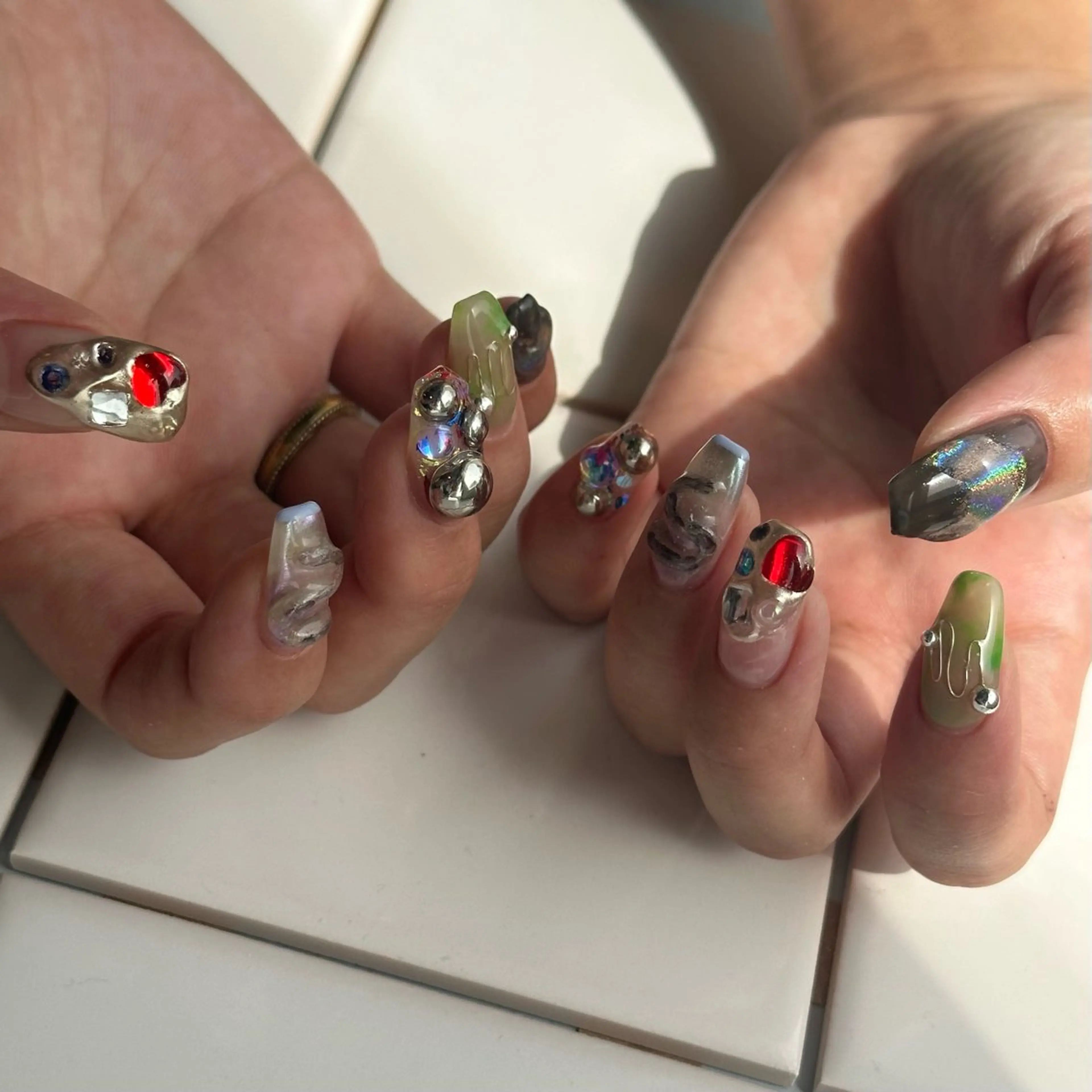 ネイル ニュアンスネイル ハンドネイル Natsuko 🐥のネイルデザイン