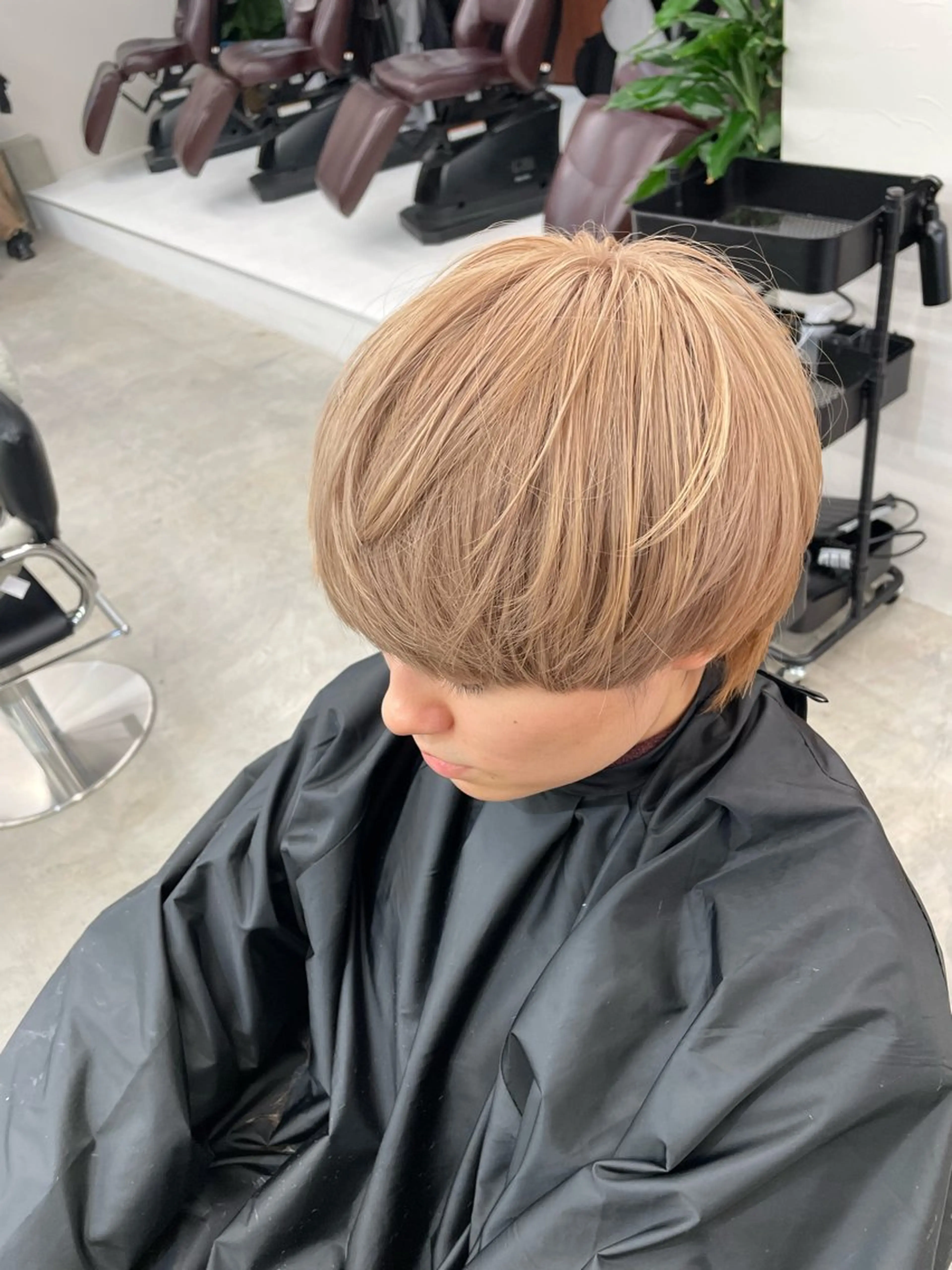 🌱minimo限定価格🌱メンズカット+メンズケアブリーチ+カラーの写真