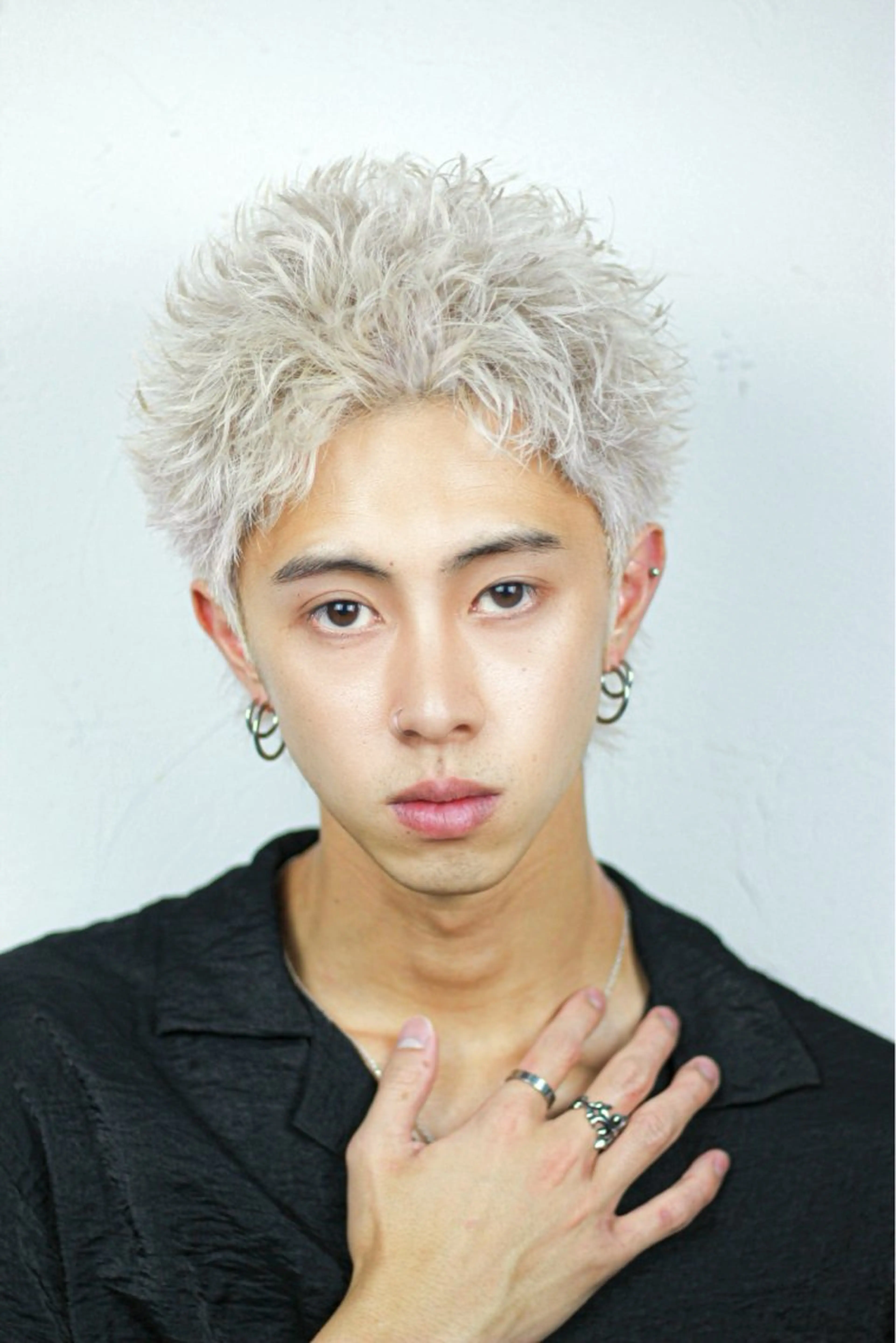 ショート ショートヘア カット ヘアカラー メンズ特化 美容師かずまのヘアスタイル