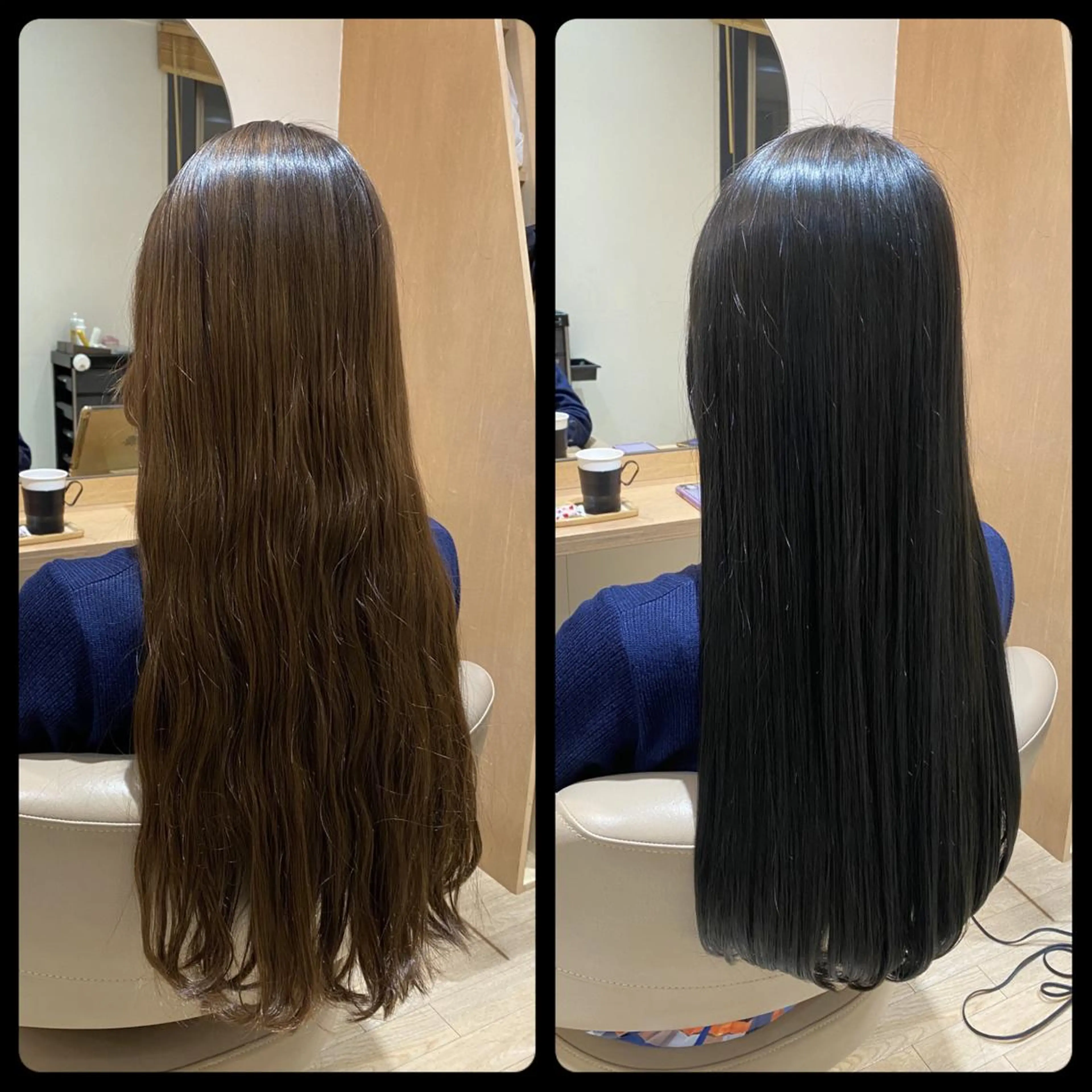 ロング カット ヘアカラー トリートメント AMPHITOKYO 平林のヘアスタイル