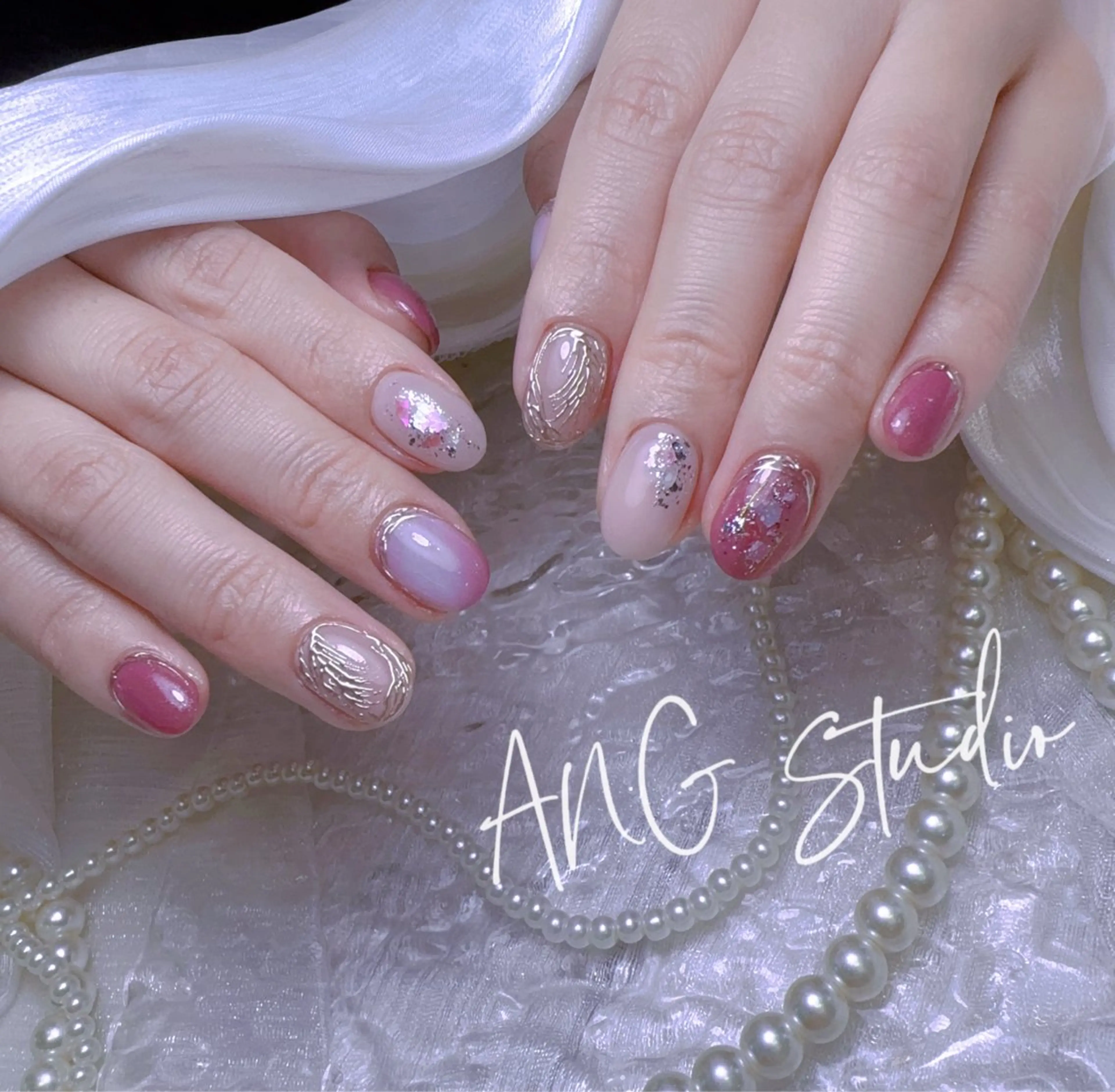 ネイル ハンドネイル ハンドケア ANG Studioのネイルデザイン