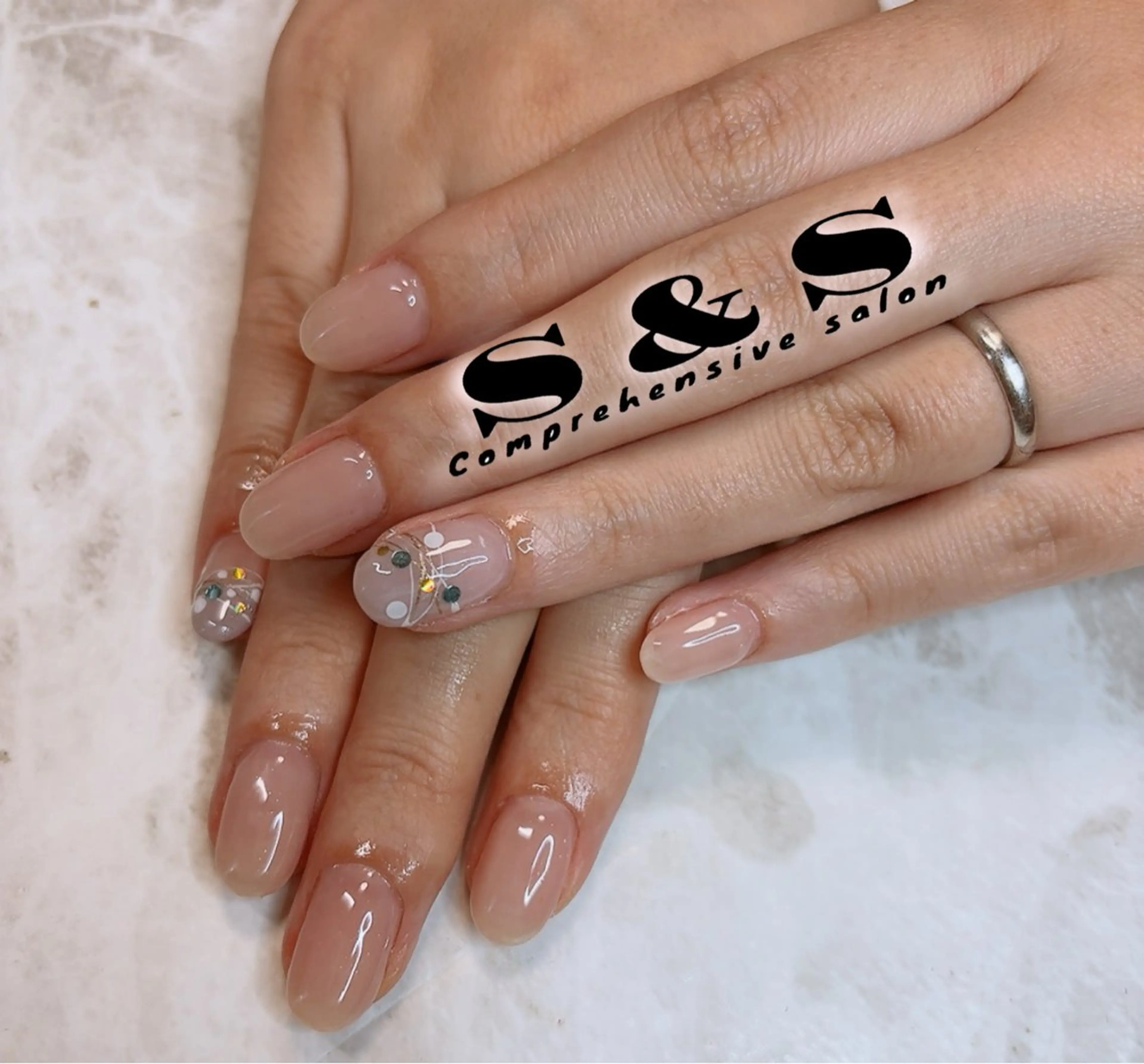 ネイル 夏ネイル ヨーヨーネイル S&S 村田小百合のネイルデザイン