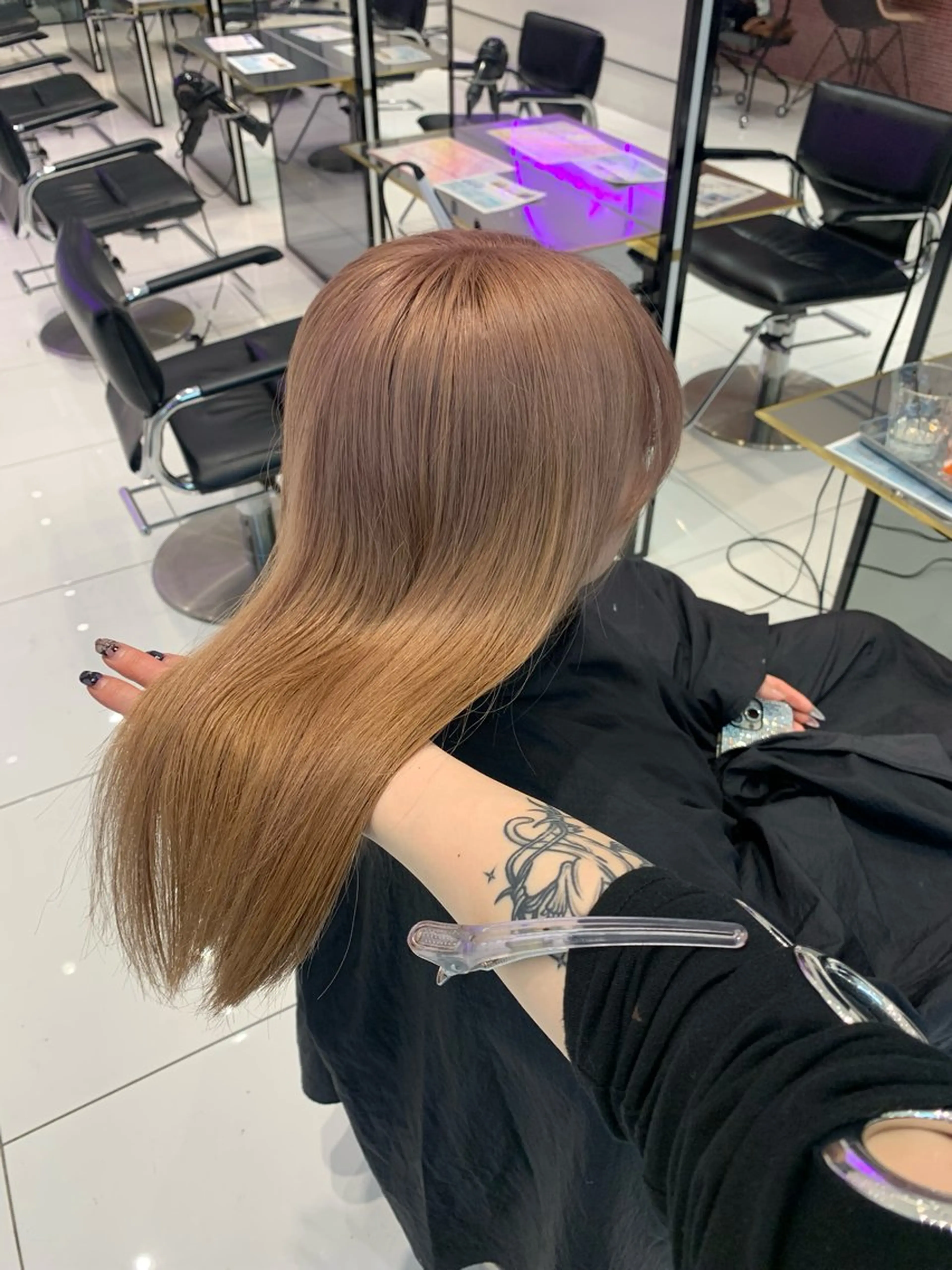 セミロング ヘアカラー keen吉祥寺所属・keen吉祥寺🐆 レイヤー/NAO🩶のヘアスタイル