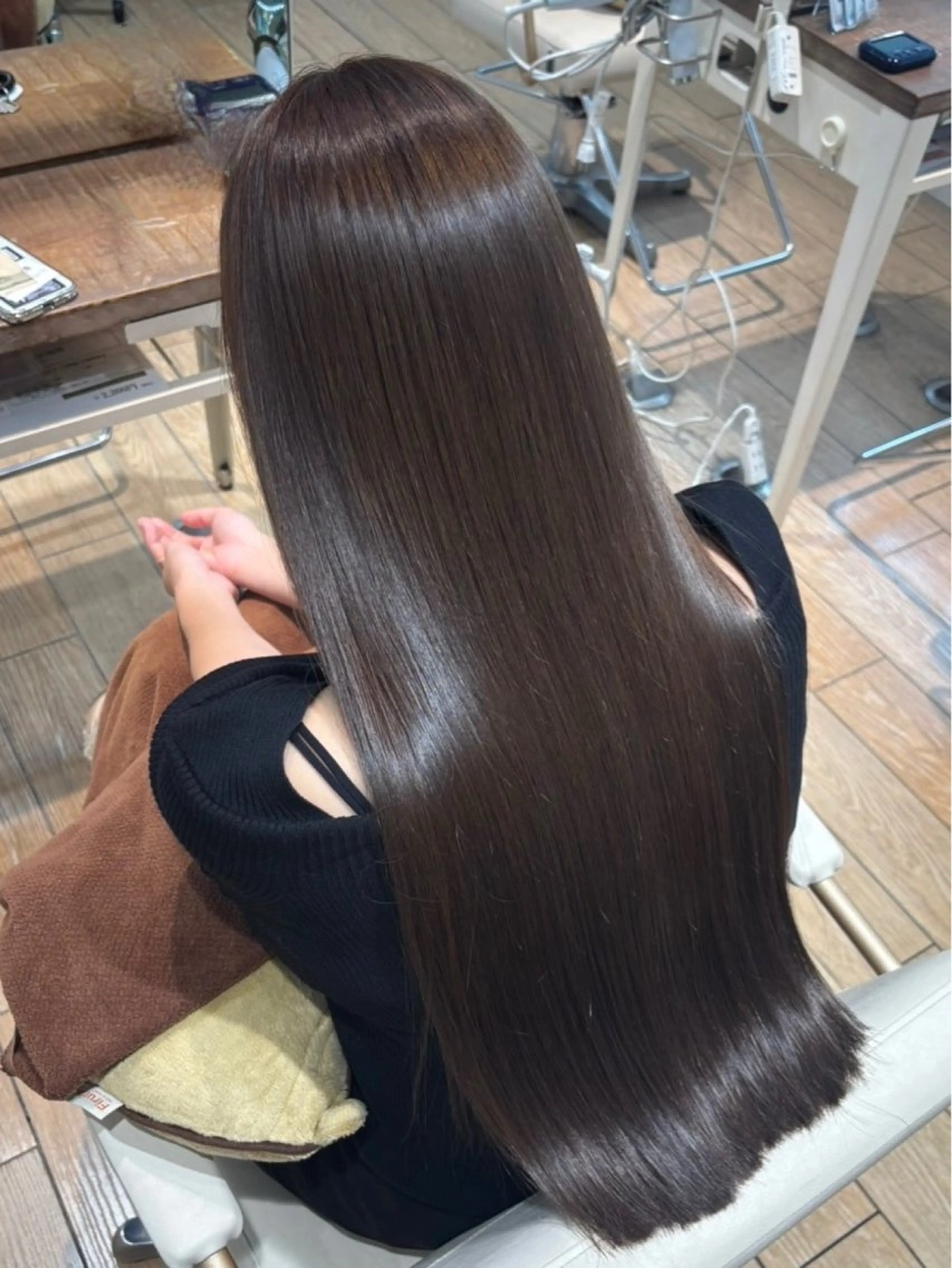 ロング 柴崎 心暖のヘアスタイル