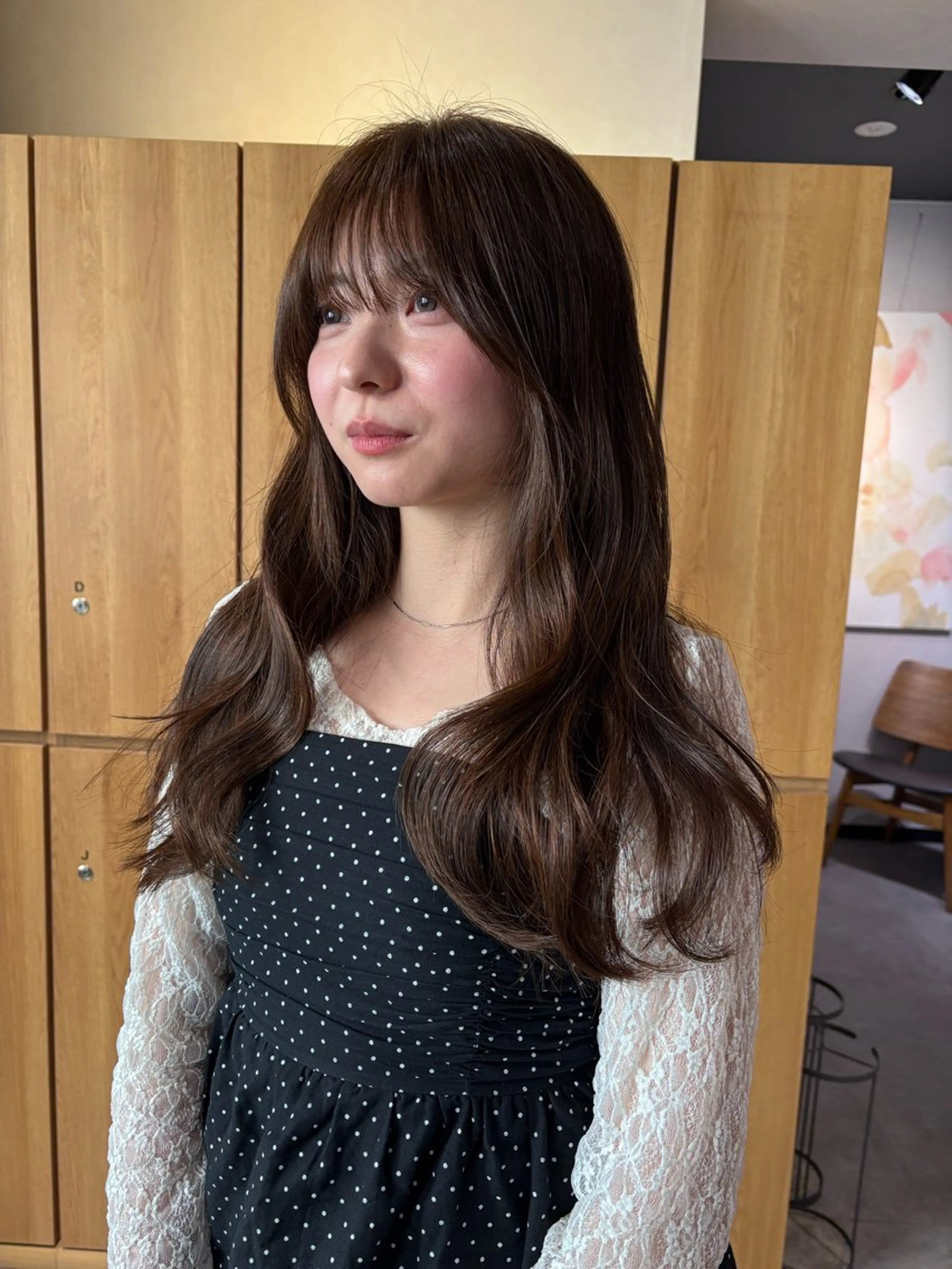 ロング カット ヘアカラー SALOWIN新潟万代所属・緑川 瑞穂のヘアスタイル