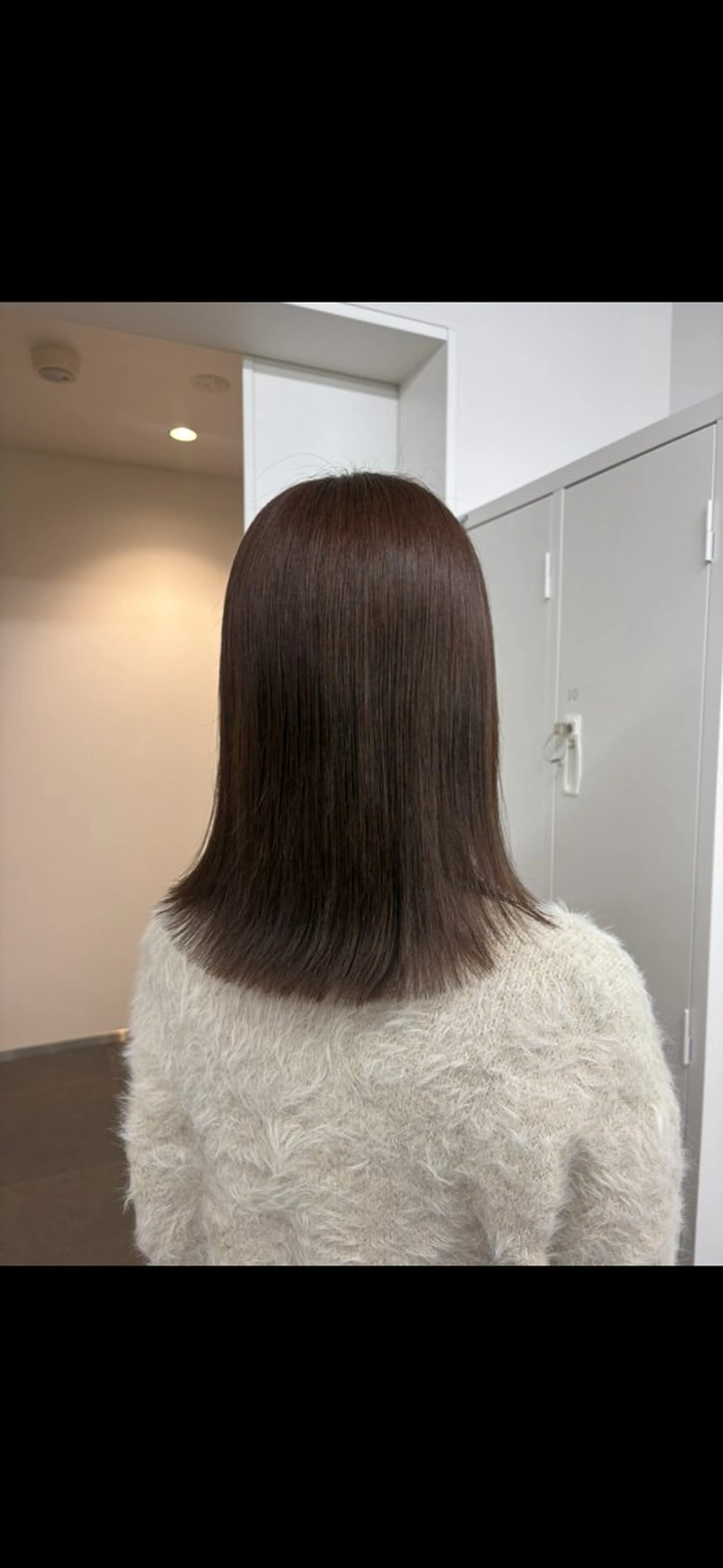 ミディアム カット salondejoe所属・田邊 希空のヘアスタイル