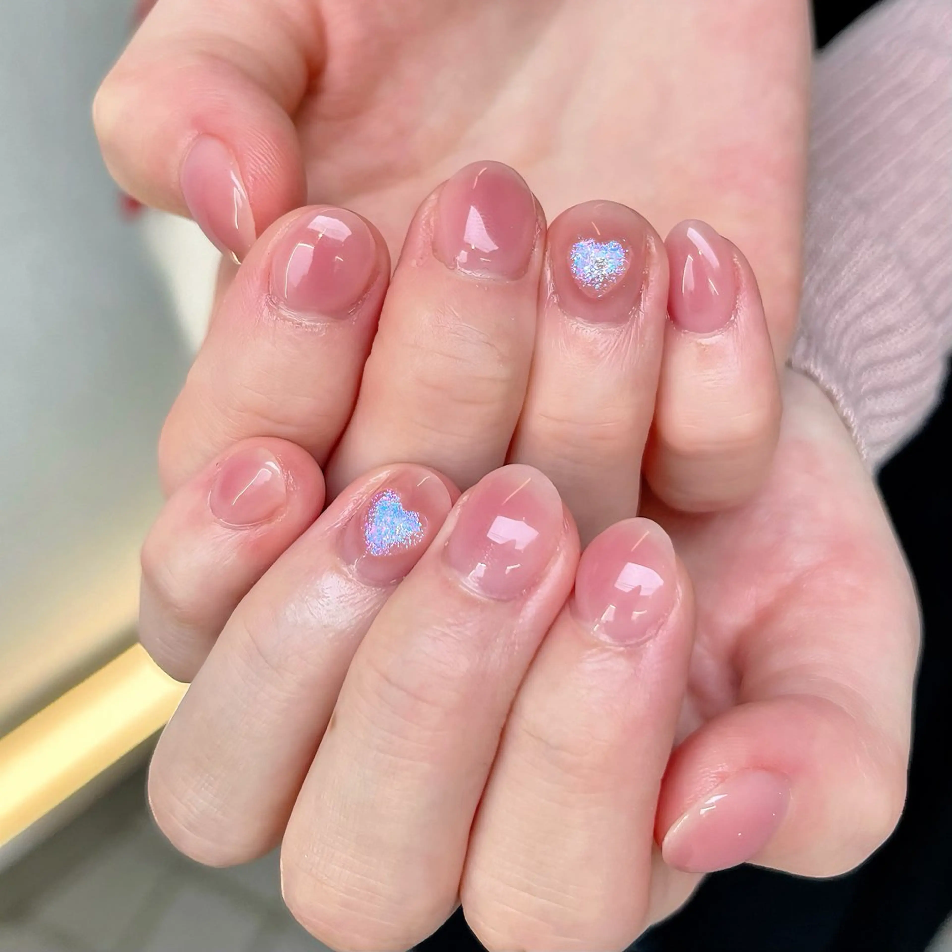 ネイル チークネイル フラッシュネイル フラワーネイル マグネットネイル ワンカラーネイル ハンドネイル 🫧OPELIA NAIL渋谷🫧のネイルデザイン