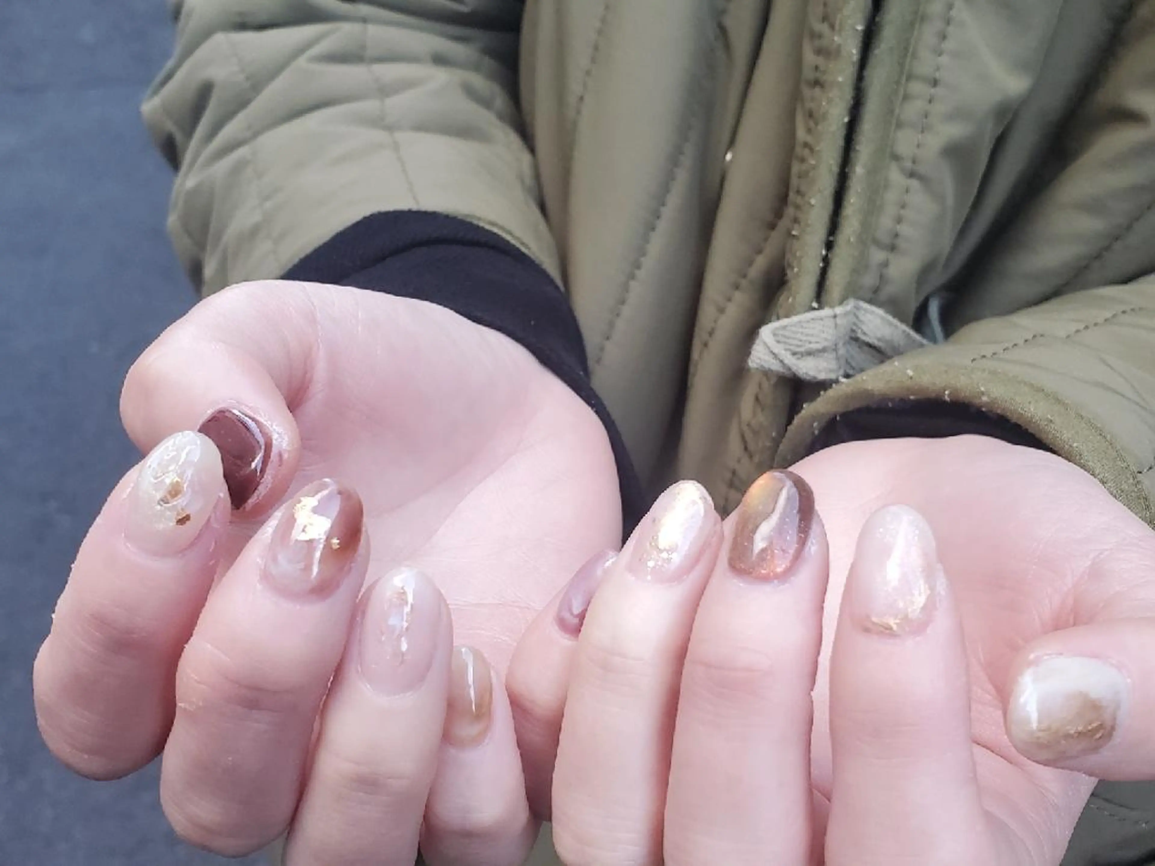 ネイル ハンドネイル 店長 佐藤のネイルデザイン