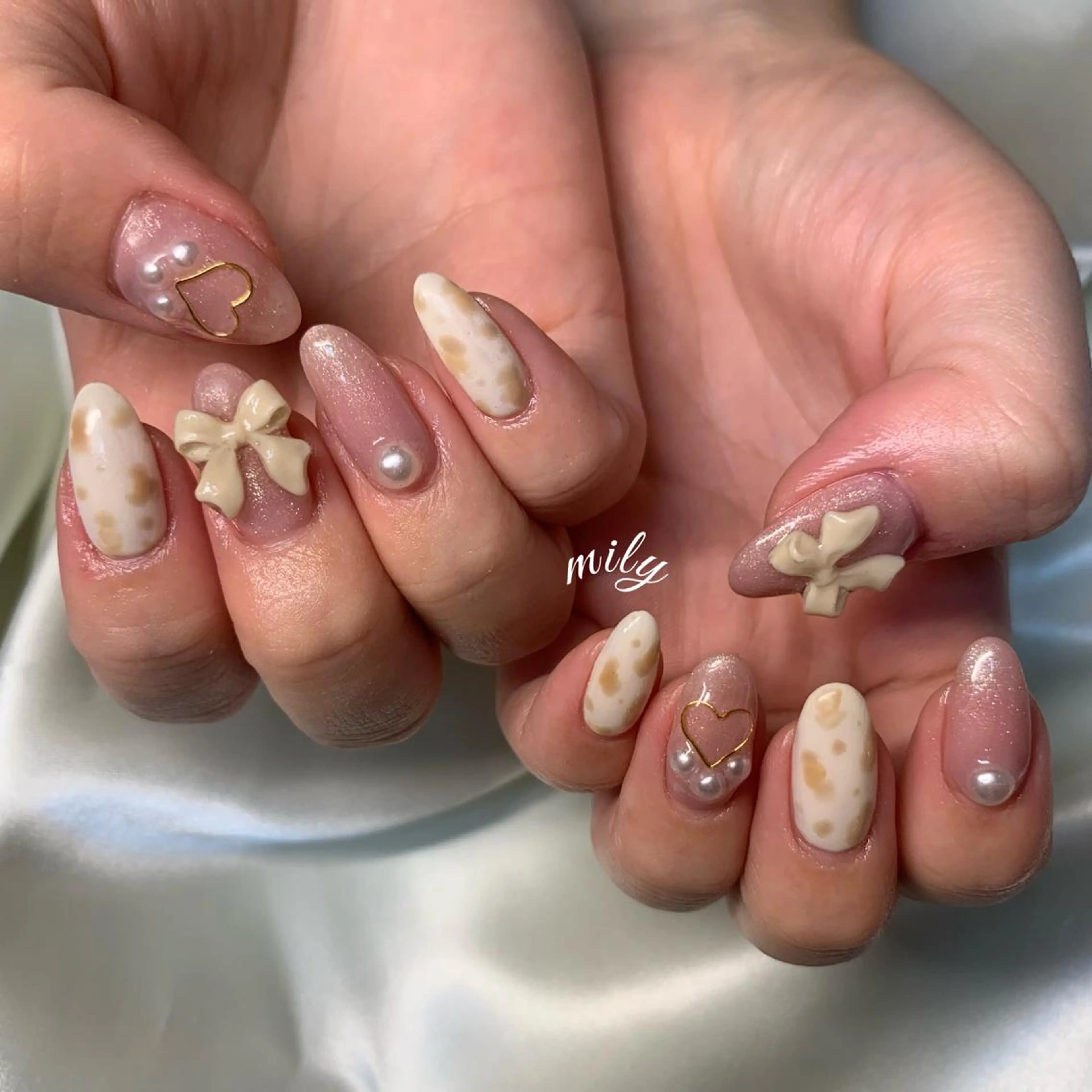 ネイル mily_harajuku所属・韓国ネイル☁️ haruna🌛のネイルデザイン