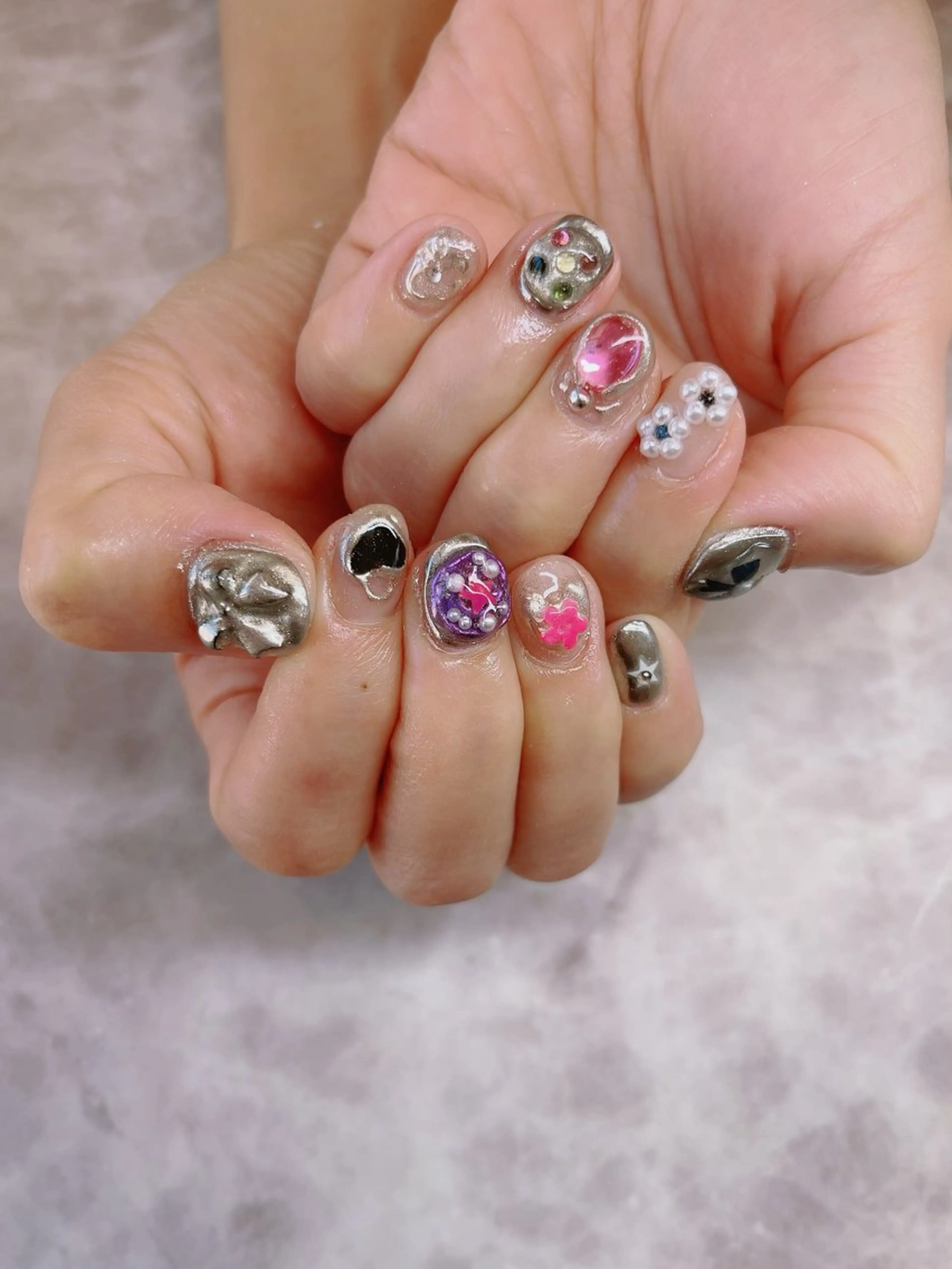 ネイル noix nail &eyeのネイルデザイン