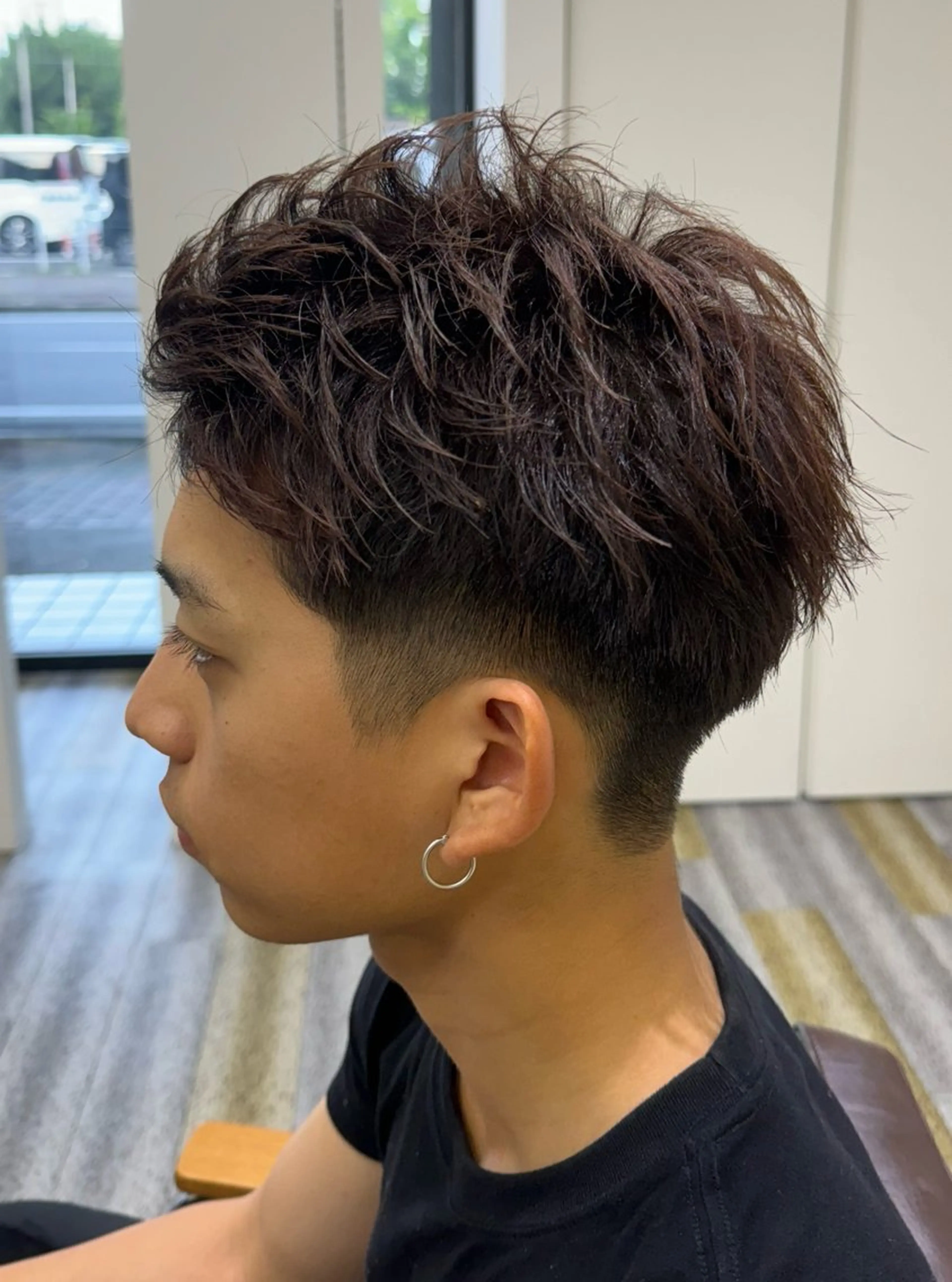 ショート メンズ カット 【メンズ特化】岩瀬 武【メンズパーマ】のヘアスタイル