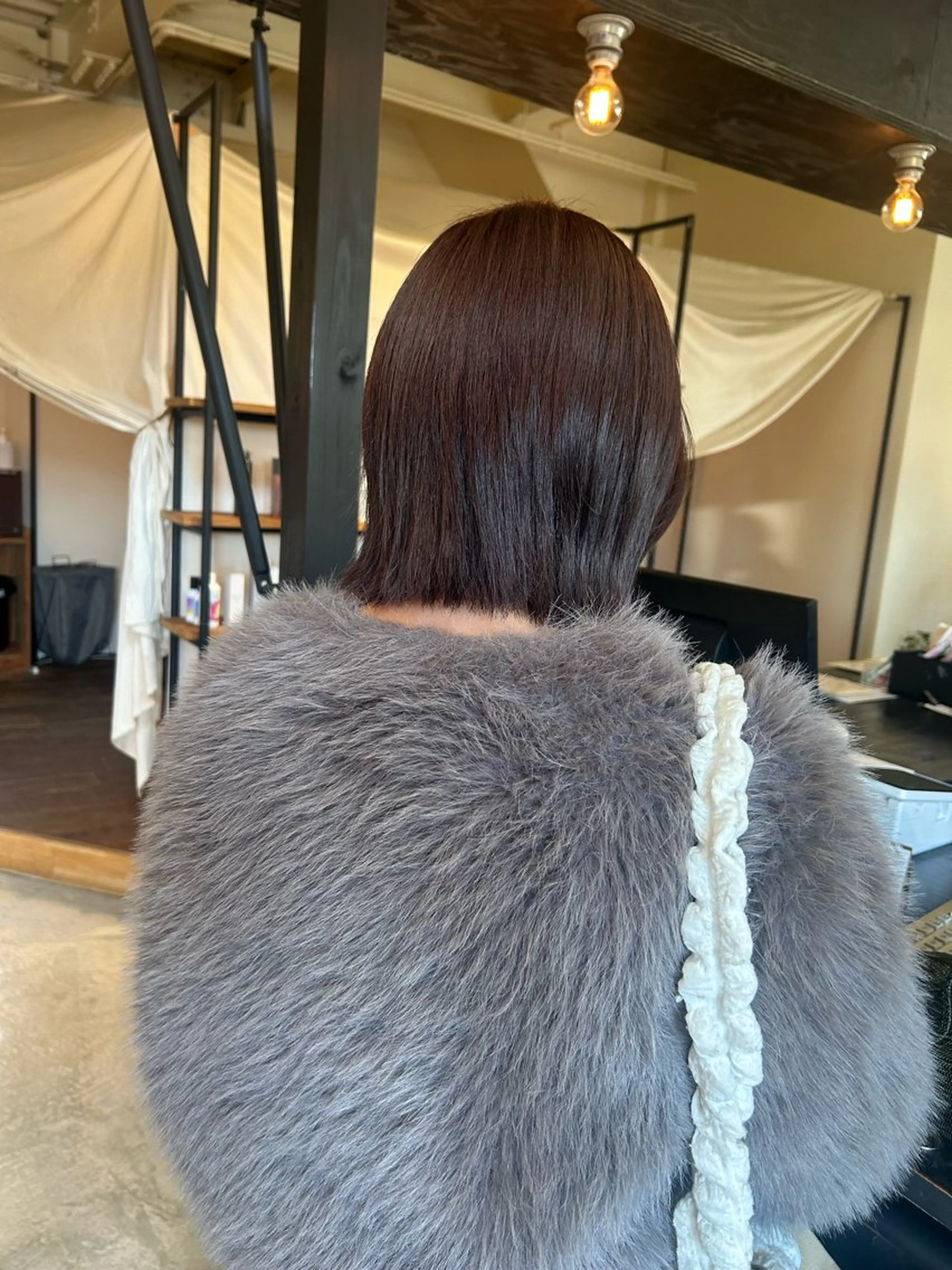 カラー 岡崎/暖色カラー/ デザイン/さらのヘアスタイル