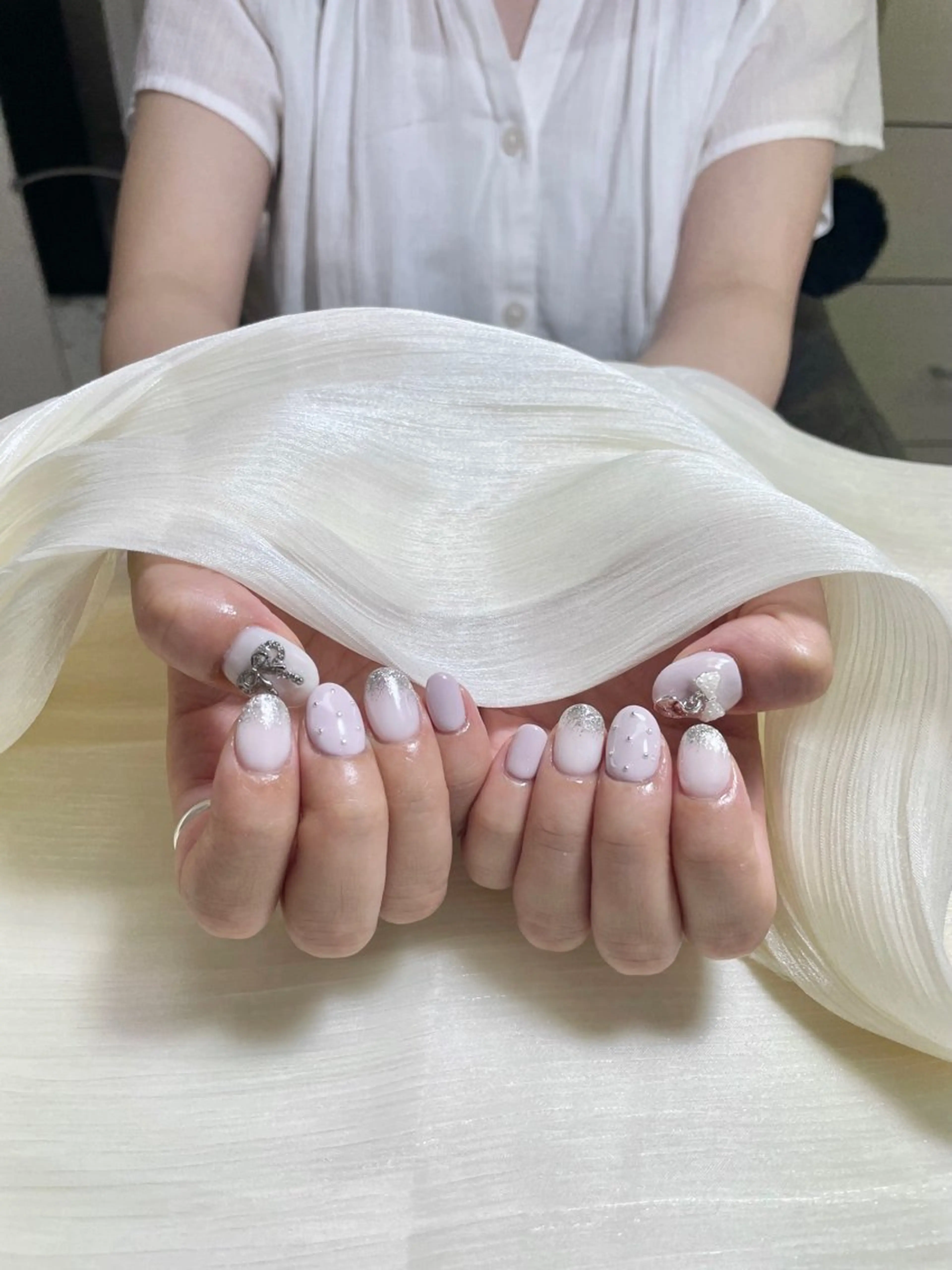 ネイル ハンドネイル ハンドケア 🍑 momo_nailのネイルデザイン