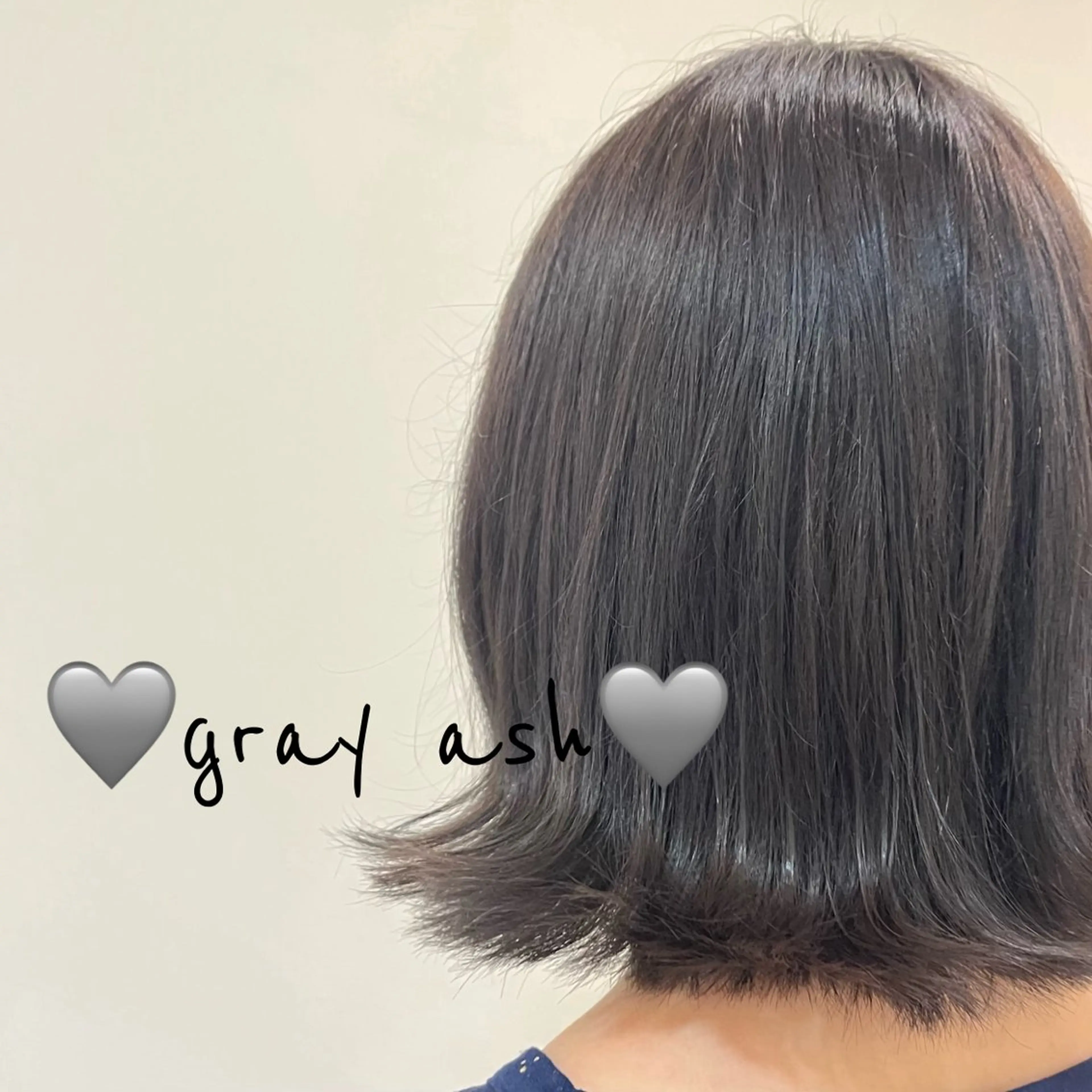 ミディアム ヘアカラー ボブカット/ むなかたももか🐾のヘアスタイル