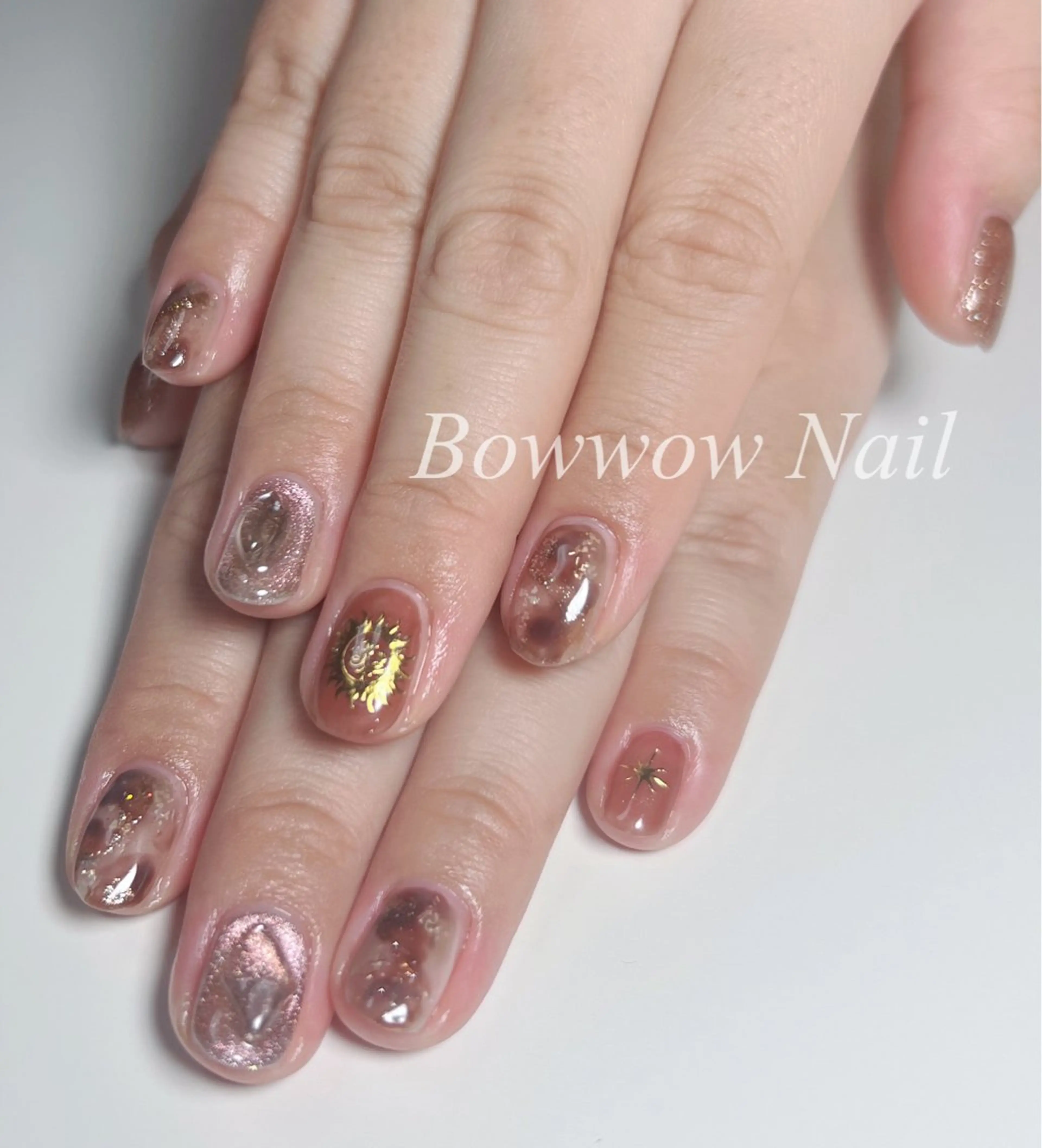 ネイル Bow wow Nail さや🧸のネイルデザイン