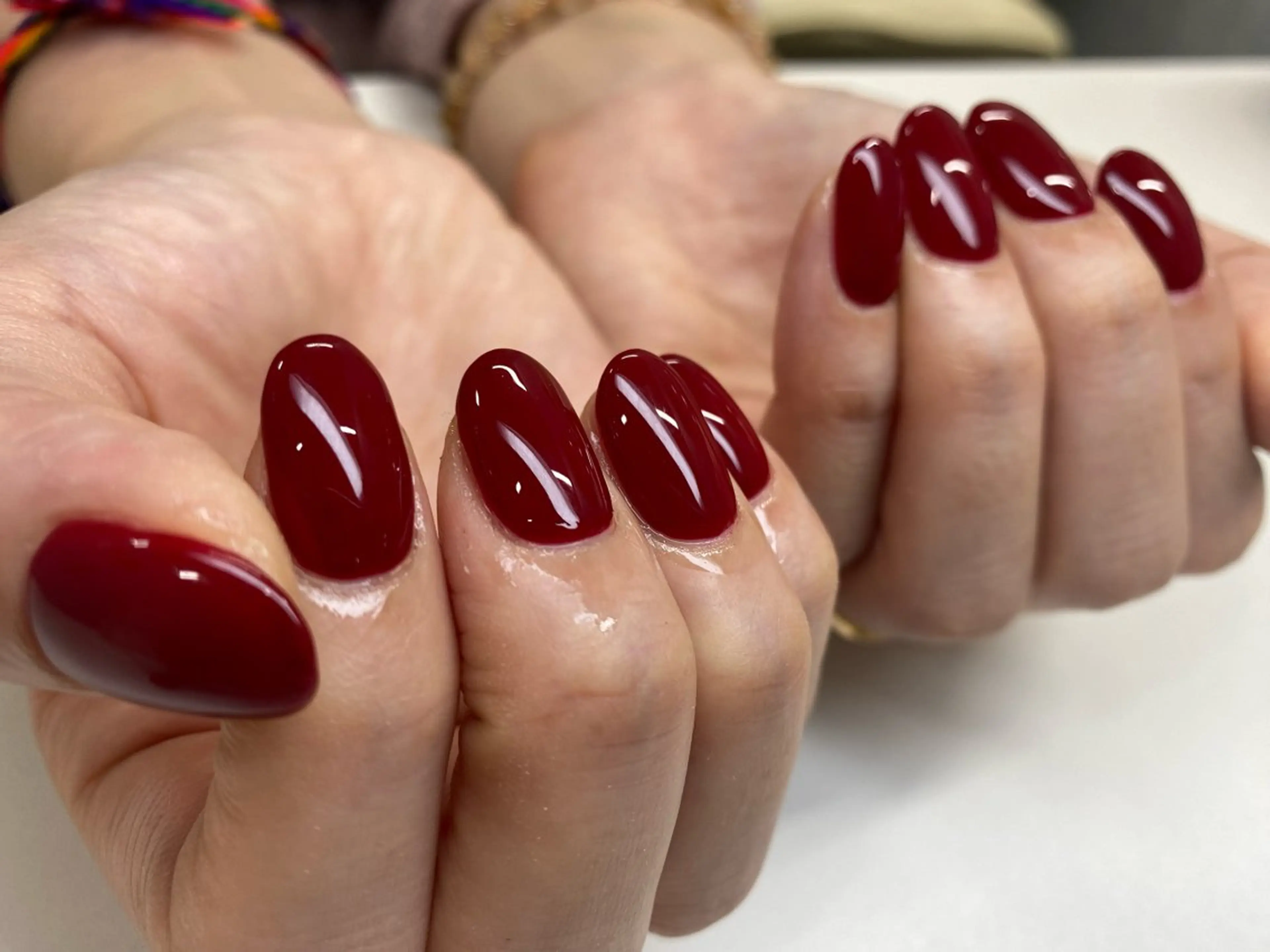 【❌オフなし】シンプルデザイン(ワンカラー・カラーグラデーション・ラメグラデーション)の写真