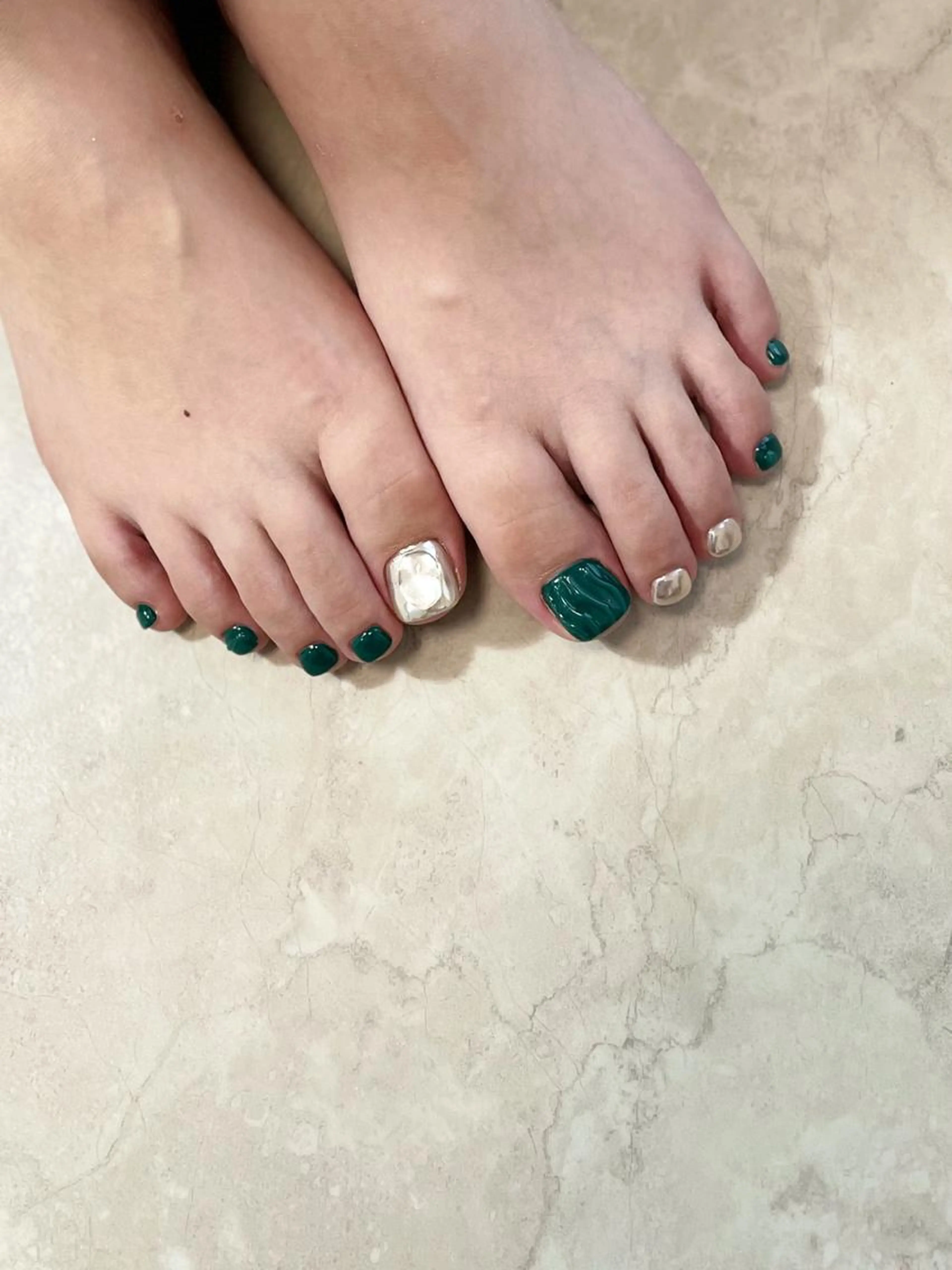 【人気デザイン】フット☆スナップフォトデザイン11550円～13750円→8360（初回オフ無料）の写真