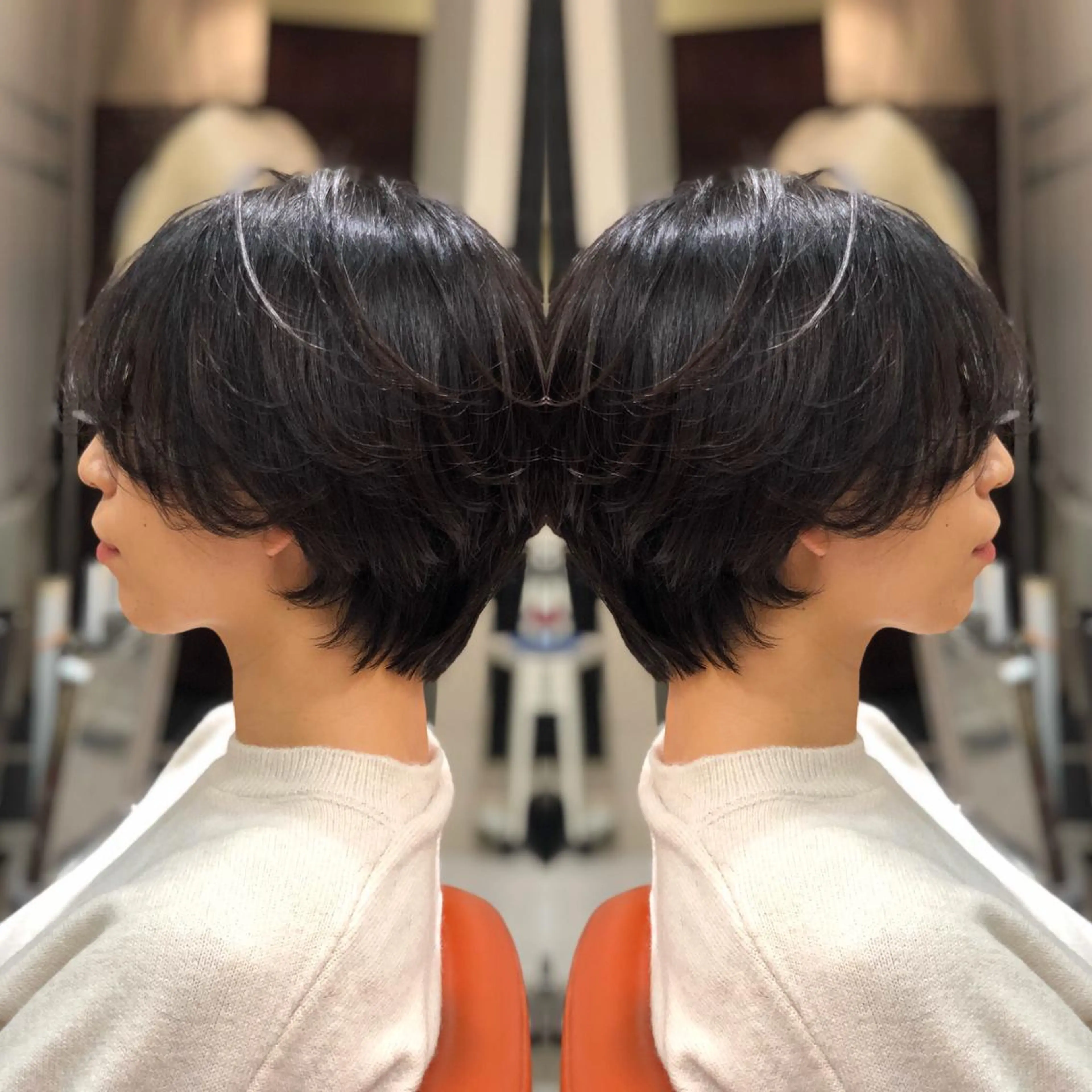 デザインカット＋炭酸ヘッドスパの写真