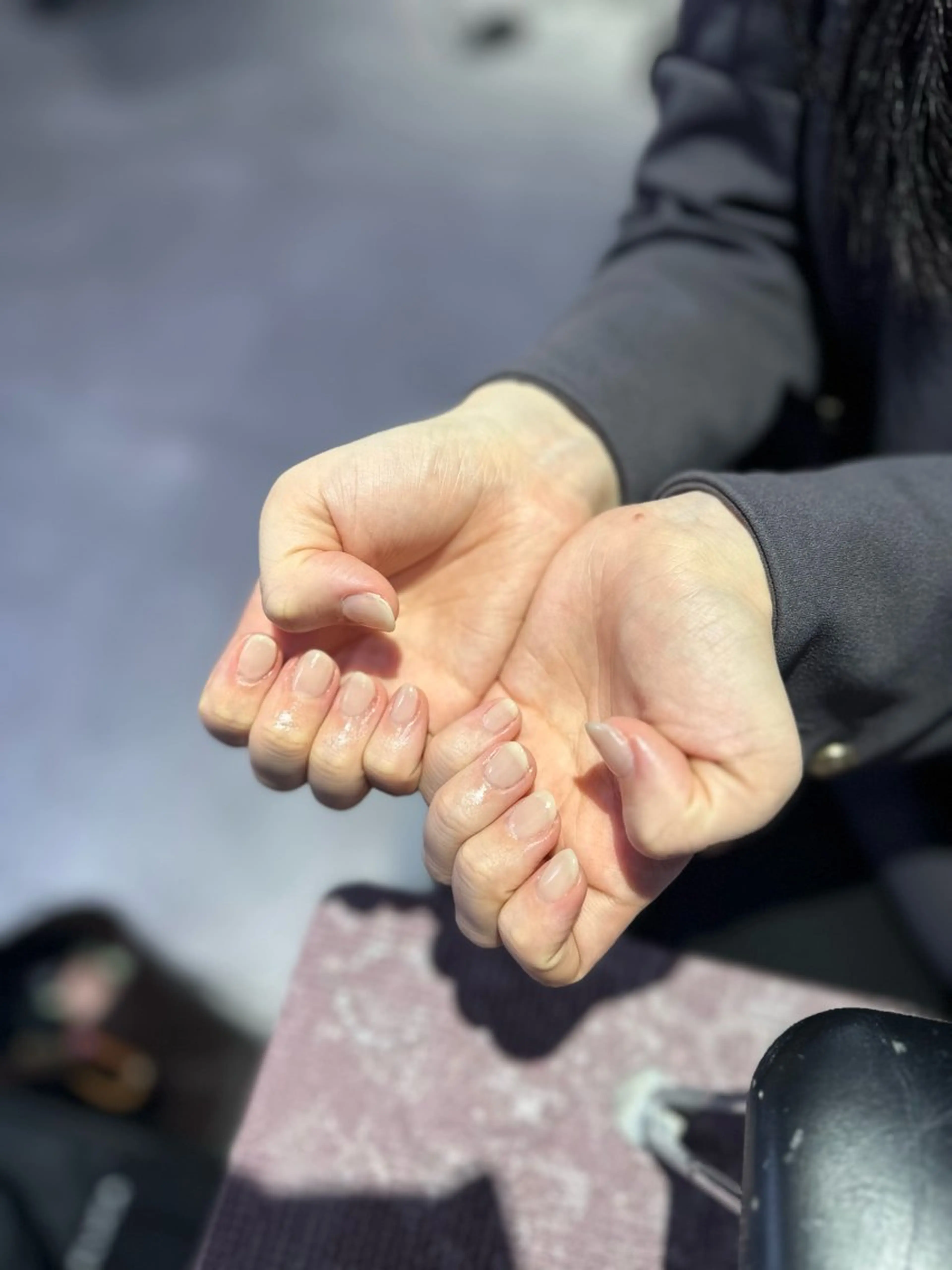 ネイル ワンカラーネイル MIYUU♡*.+ﾟ ワンホン/ニュアンスのネイルデザイン