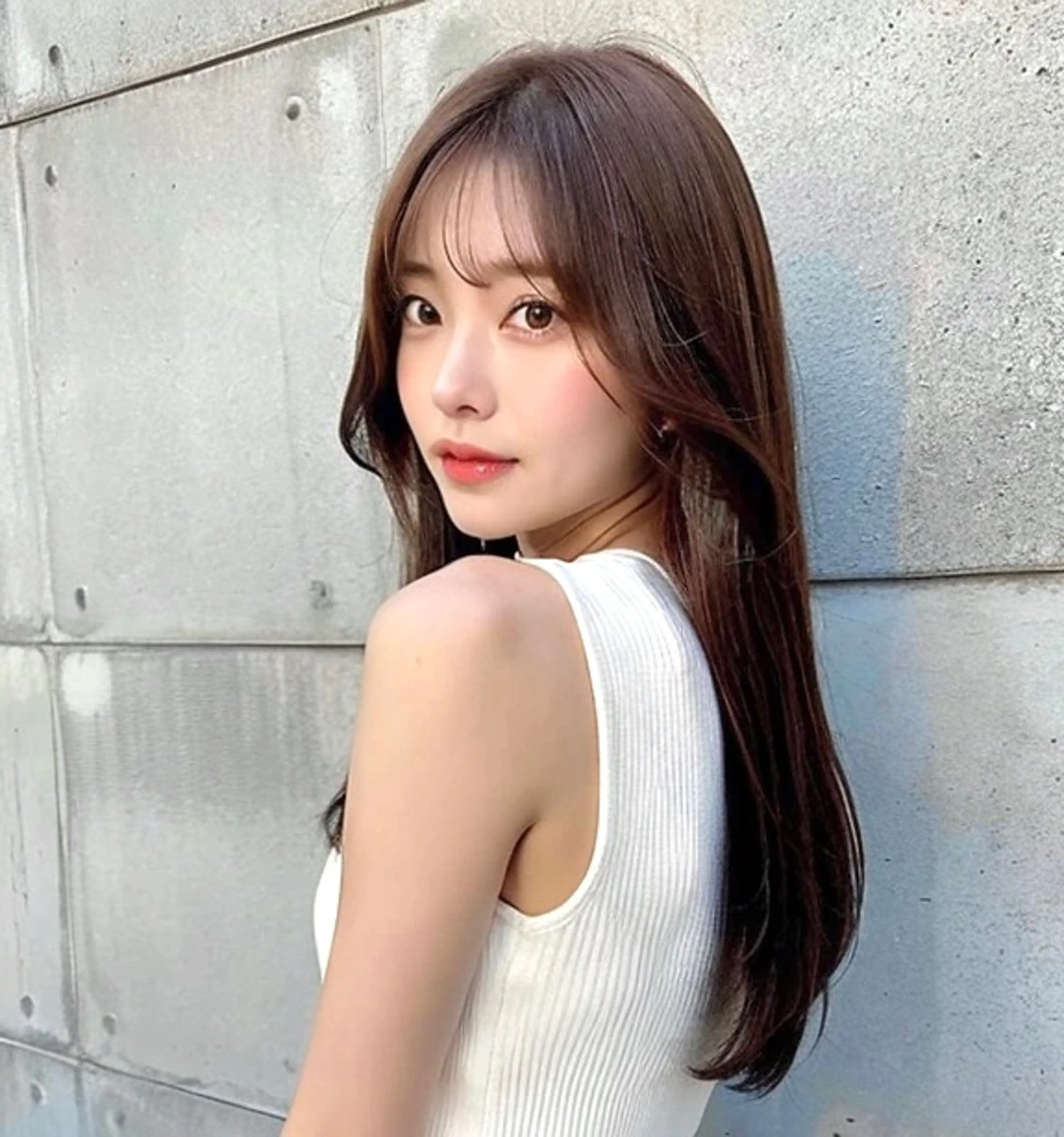 ロング カラー カット ヘアカラー 縮毛矯正 トリートメント 名古屋/髪質改善/ 透明感SHIZUKAのヘアスタイル