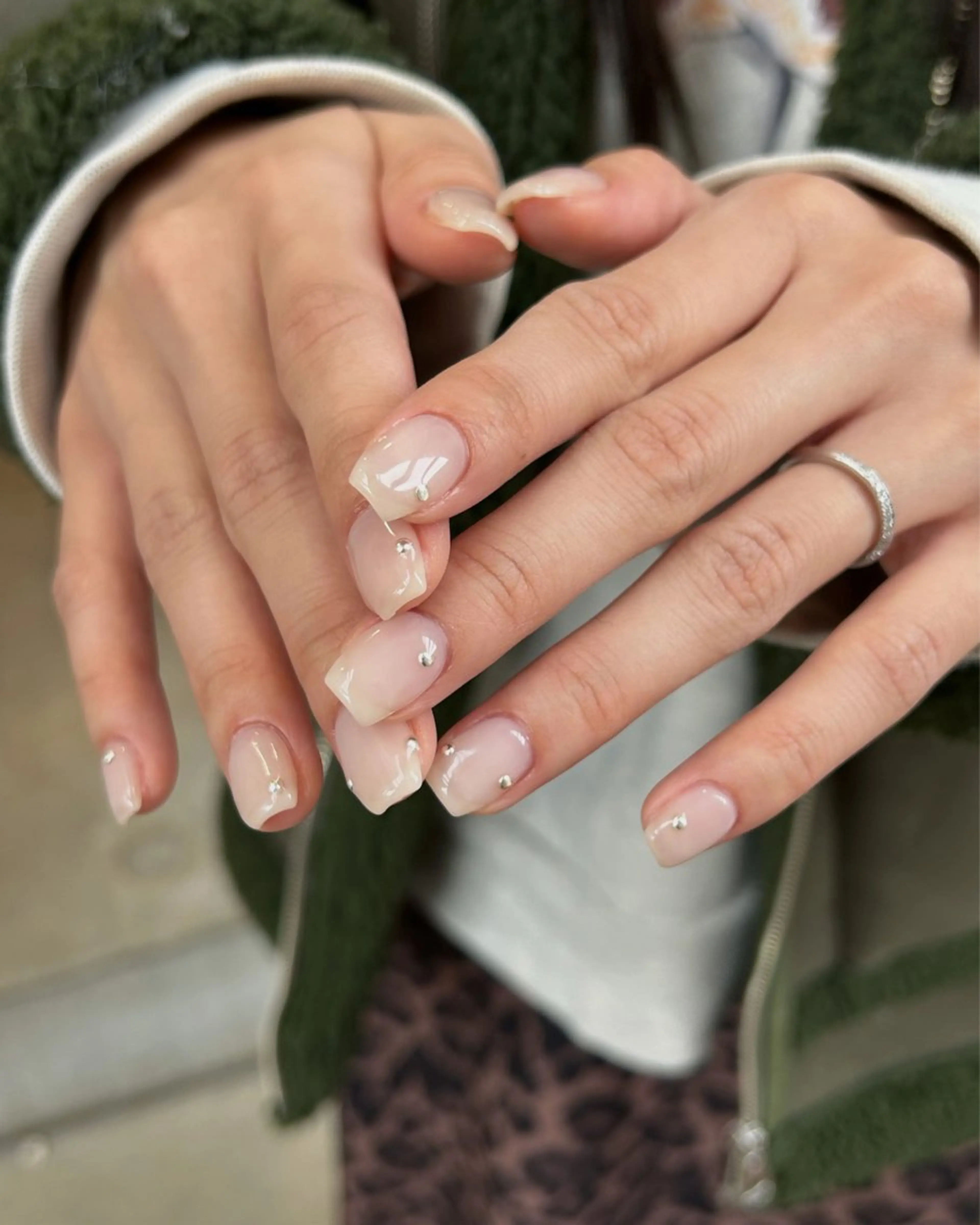 ネイル ワンカラーネイル ハンドネイル conq所属・Kyu_西荻窪 Nail Conqのネイルデザイン