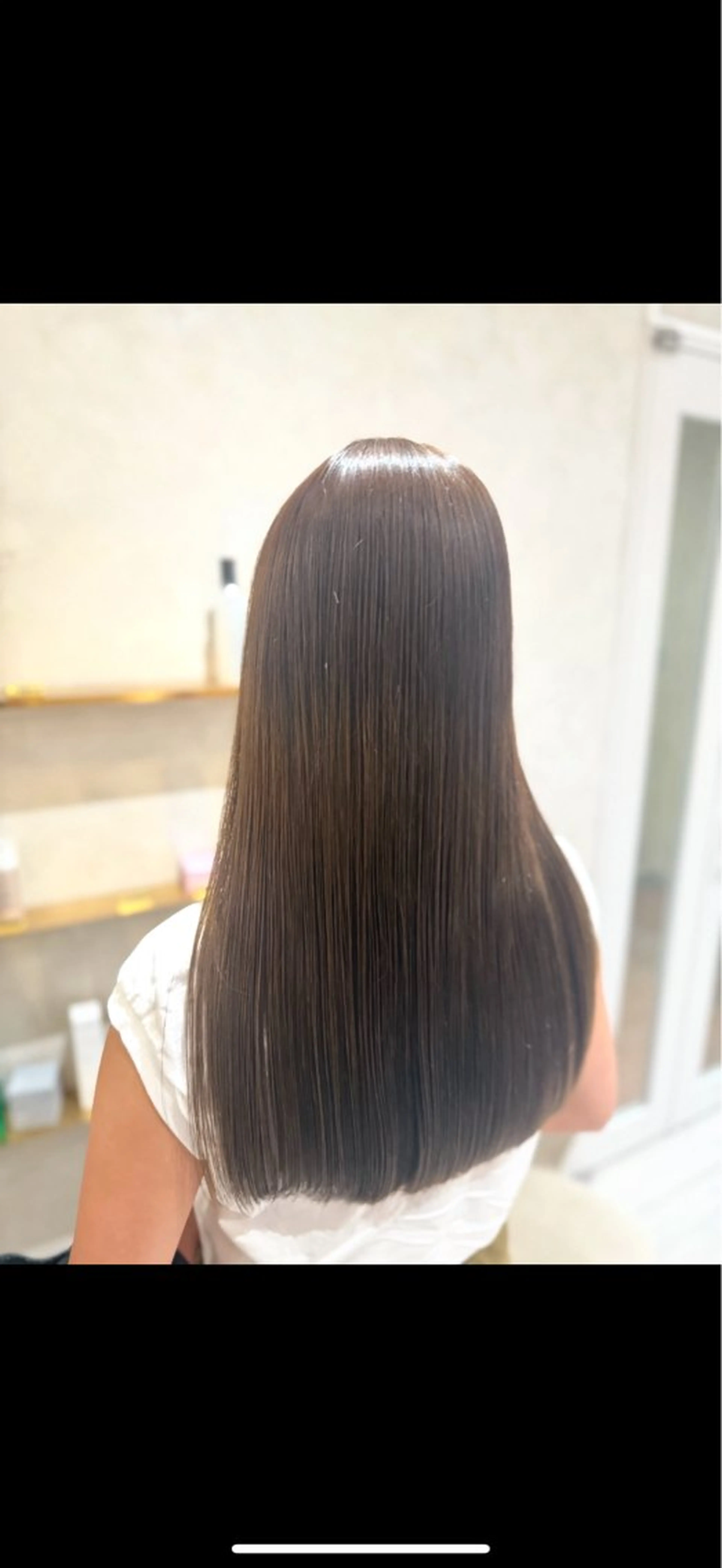 ロング 縮毛矯正 トリートメント カット ヘアカラー 縮毛矯正 トリートメント ✨艶髪職人艶カラー✨ 中本輝人のヘアスタイル