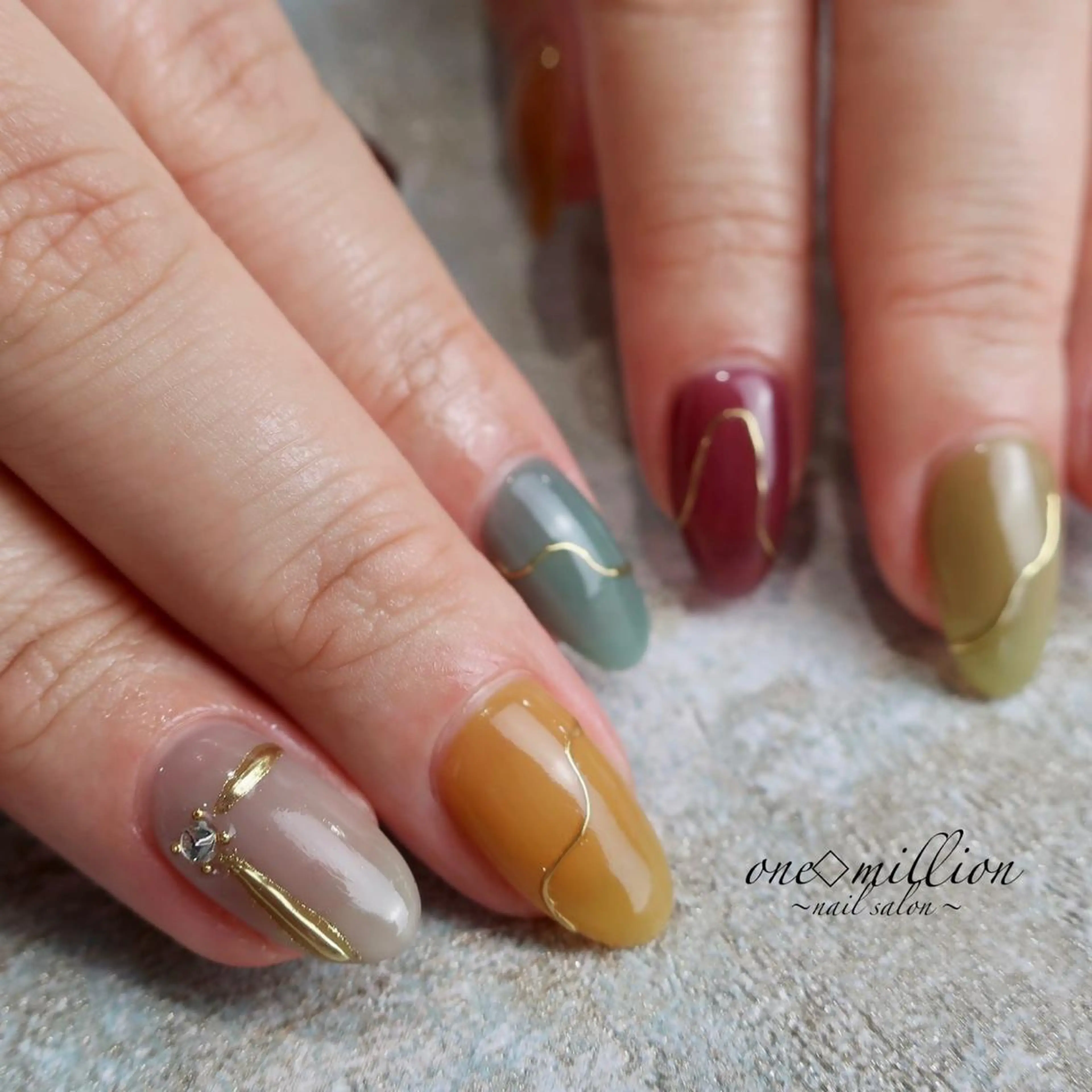 ネイル nail salon ワンミリオンのネイルデザイン