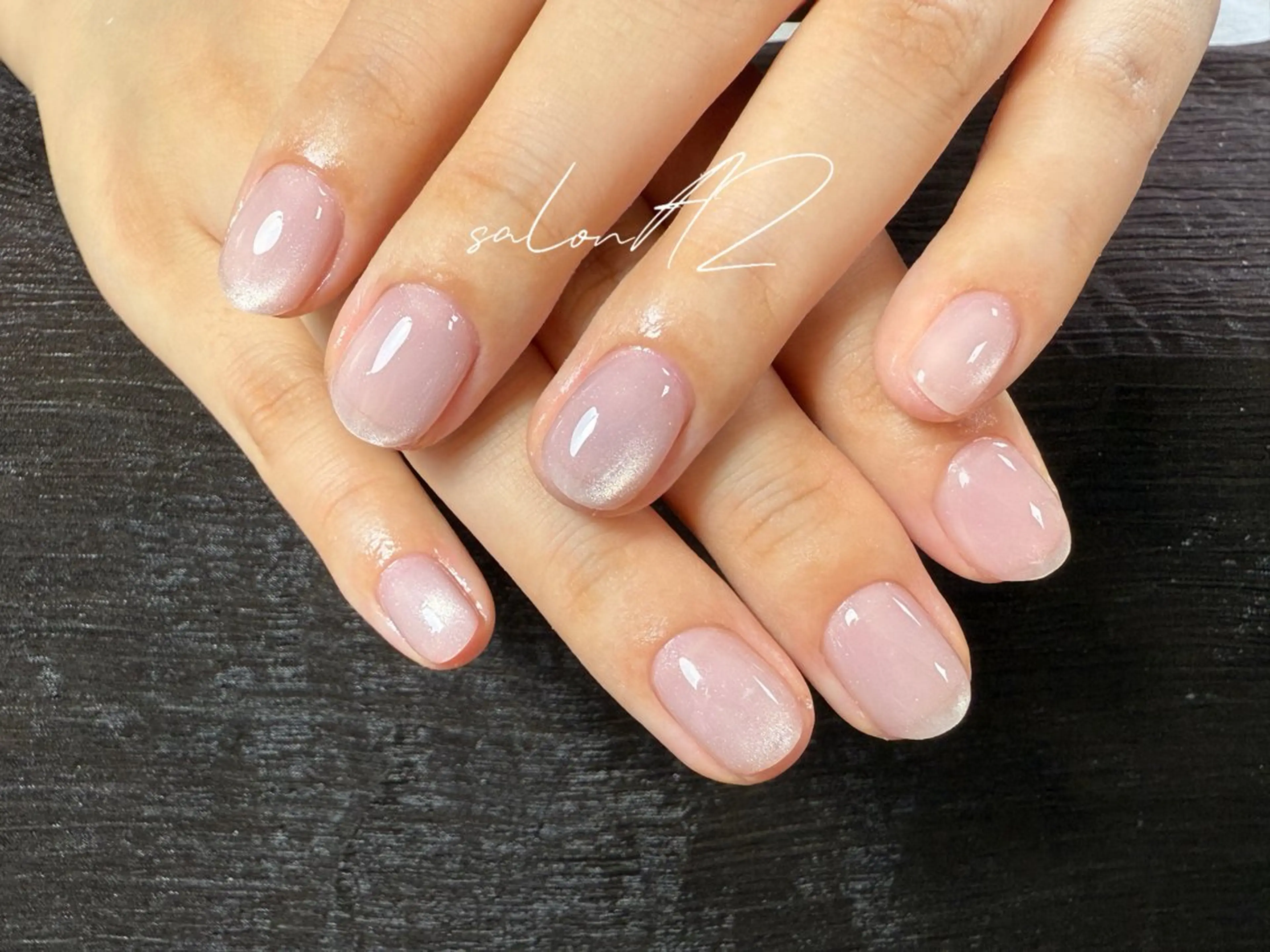 ネイル アートネイル 長さ出し フットネイル フレンチネイル ジェルネイル salon AZのネイルデザイン