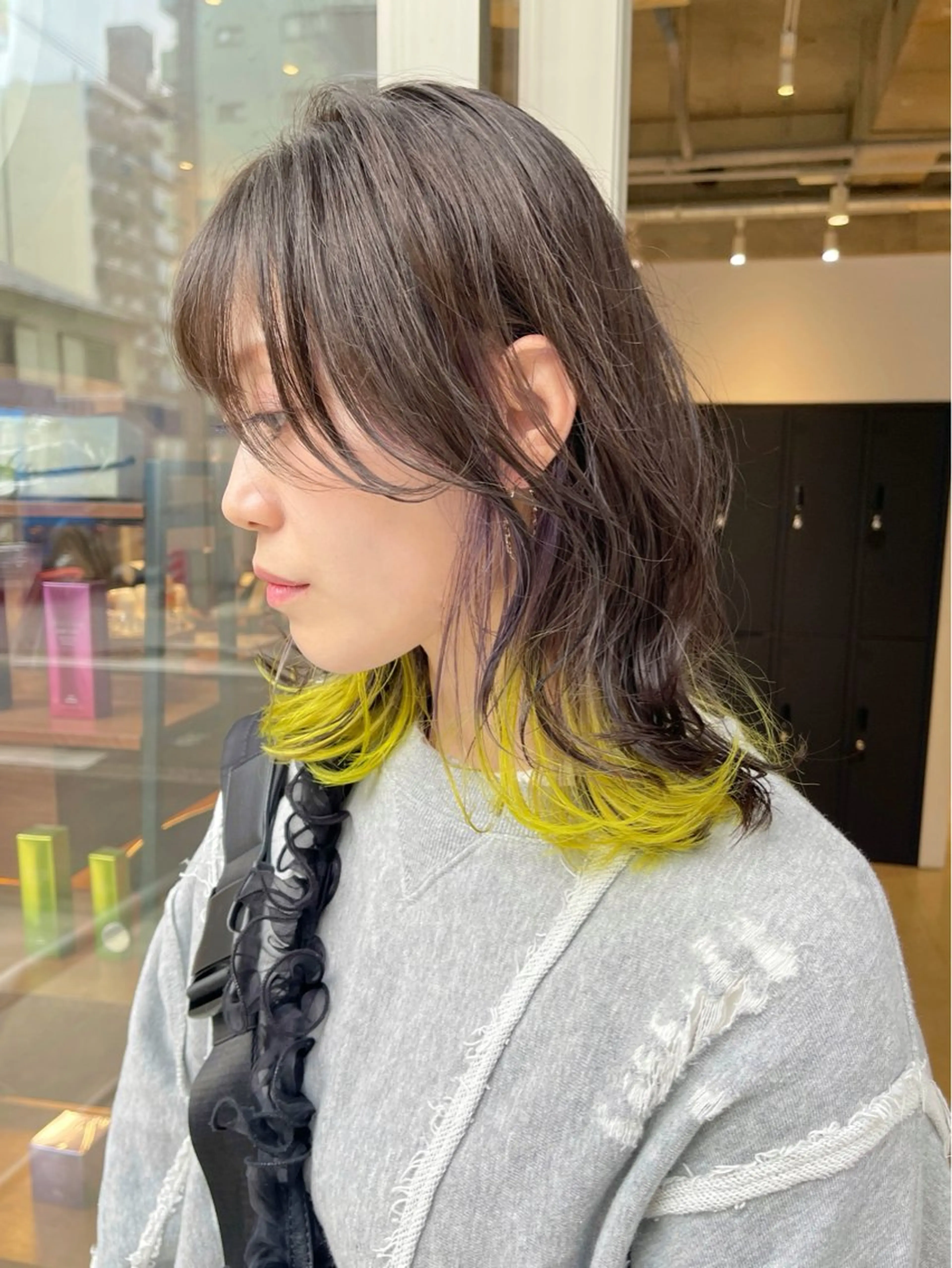 インナーカラー&韓国式トリートメントの写真