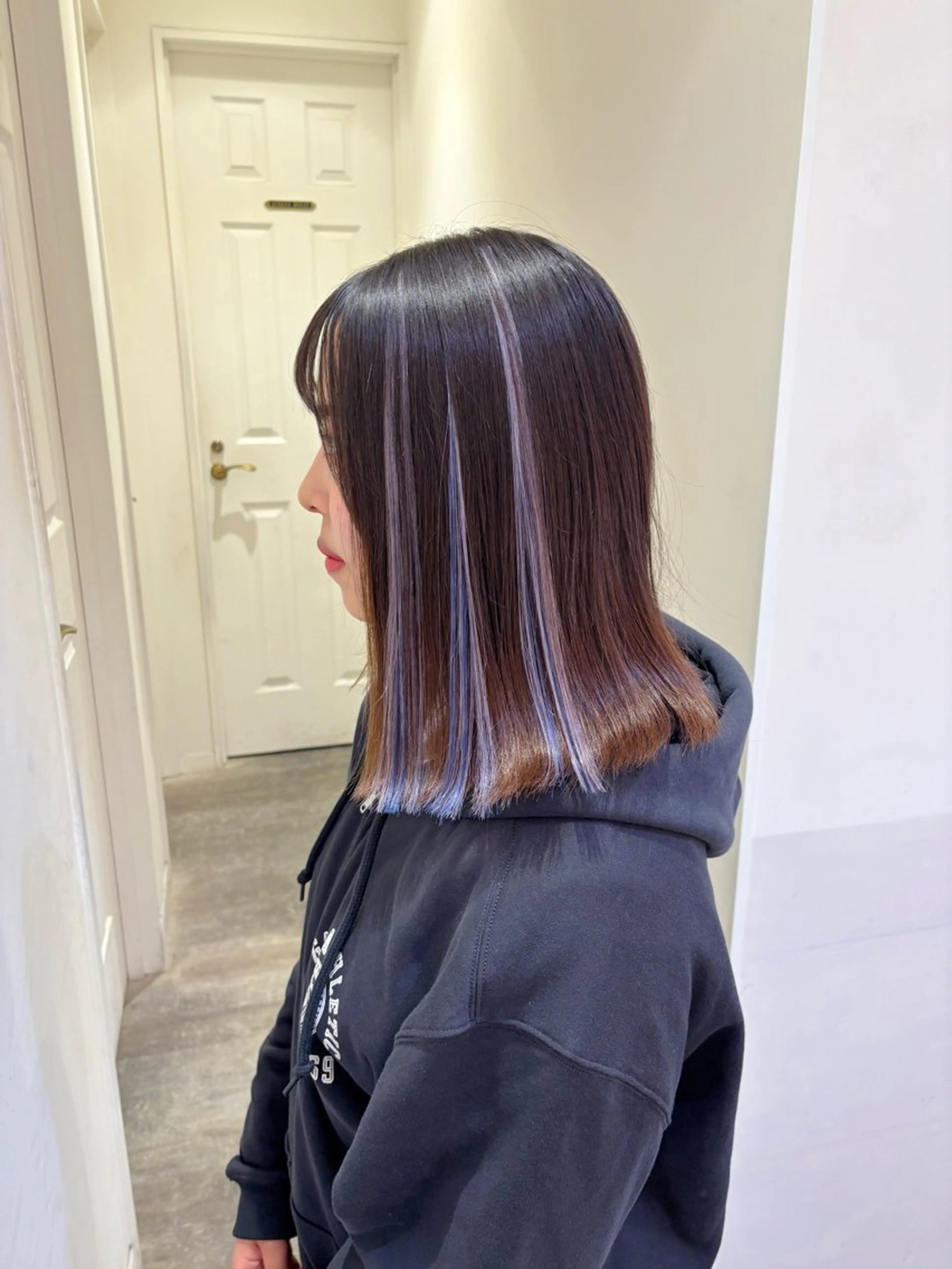 ミディアム エクステ ハイライト エクステ エクステ/ハイトーン 🐏☁️miminaのヘアスタイル