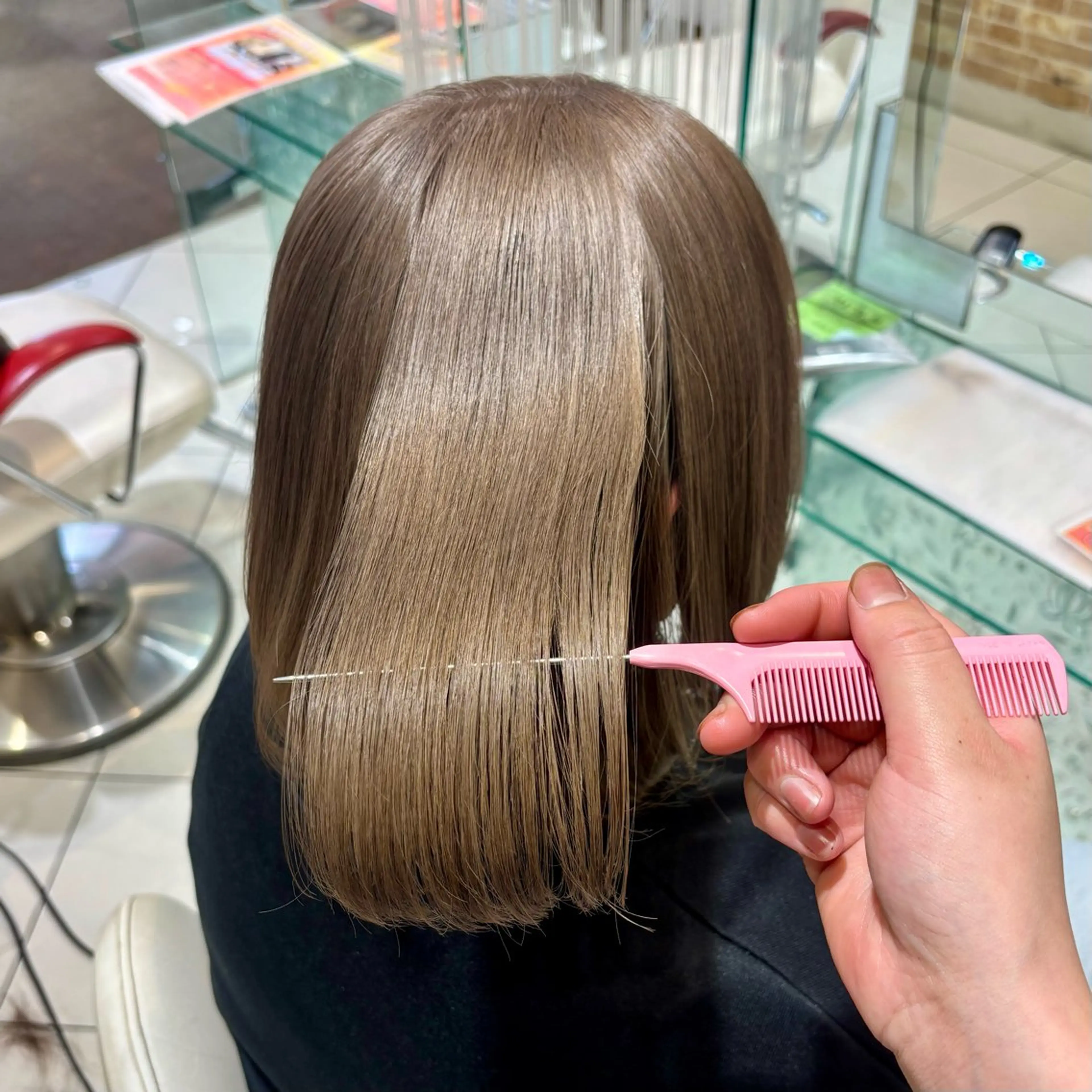 ミディアム EARTH 中水   怜奈のヘアスタイル