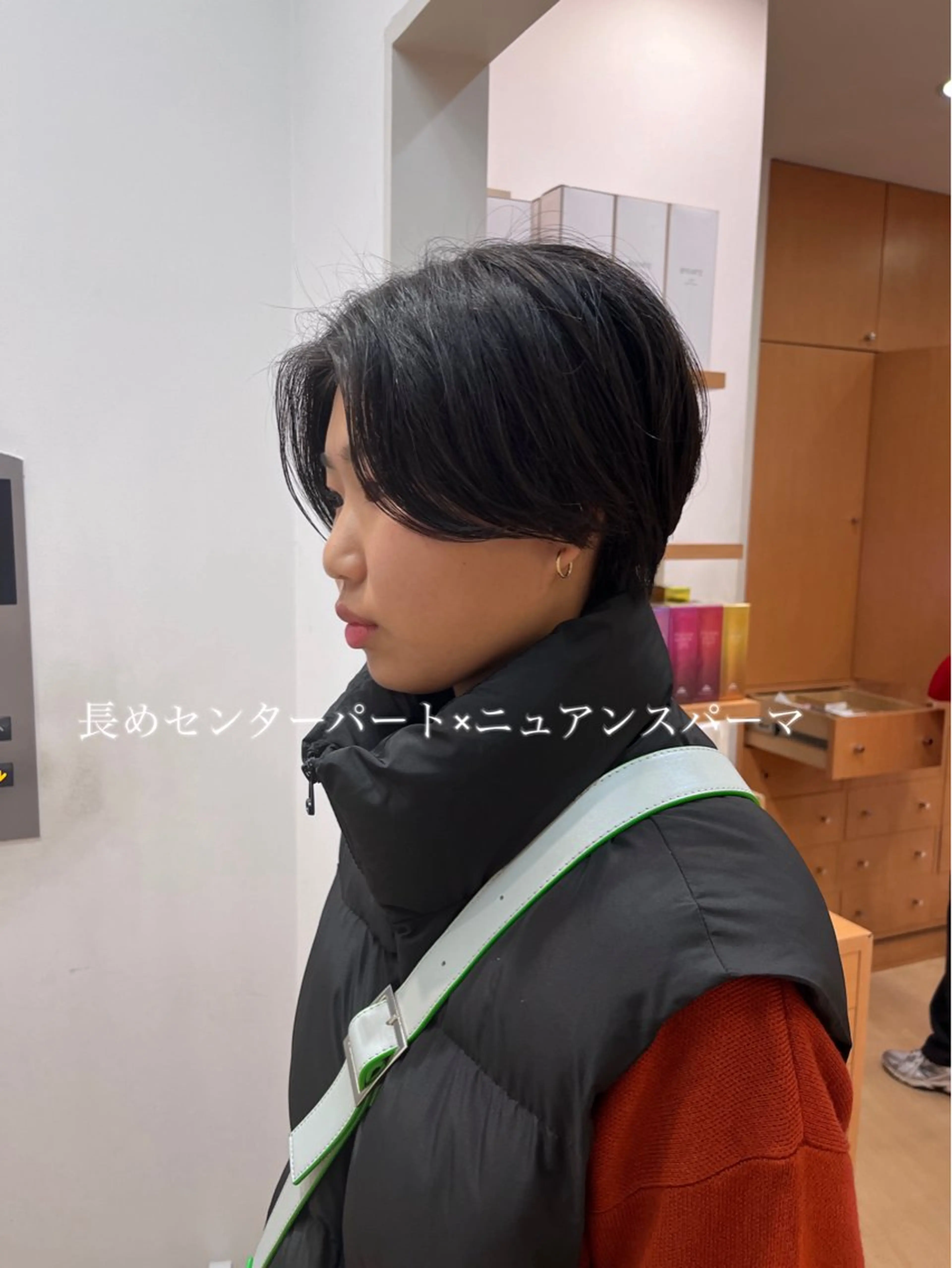 パーマ メンズ センターパート メンズパーマ 刈り上げ ニュアンスパーマ カット パーマ 💠つたふうか/ 韓国/メンズヘア💠のヘアスタイル