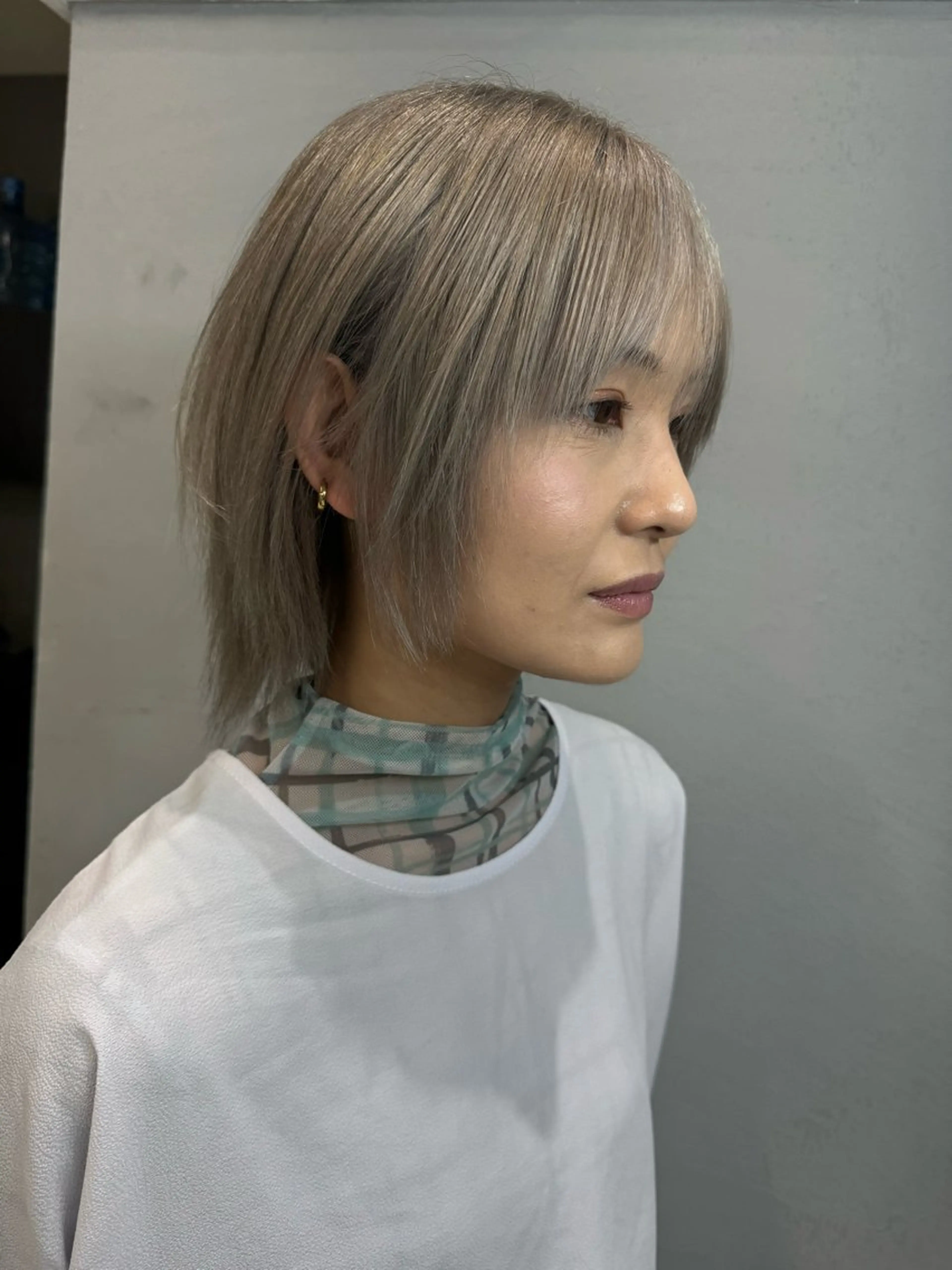 ショート カラー dao/ミルクティー /ブラウン/ブロンドのヘアスタイル