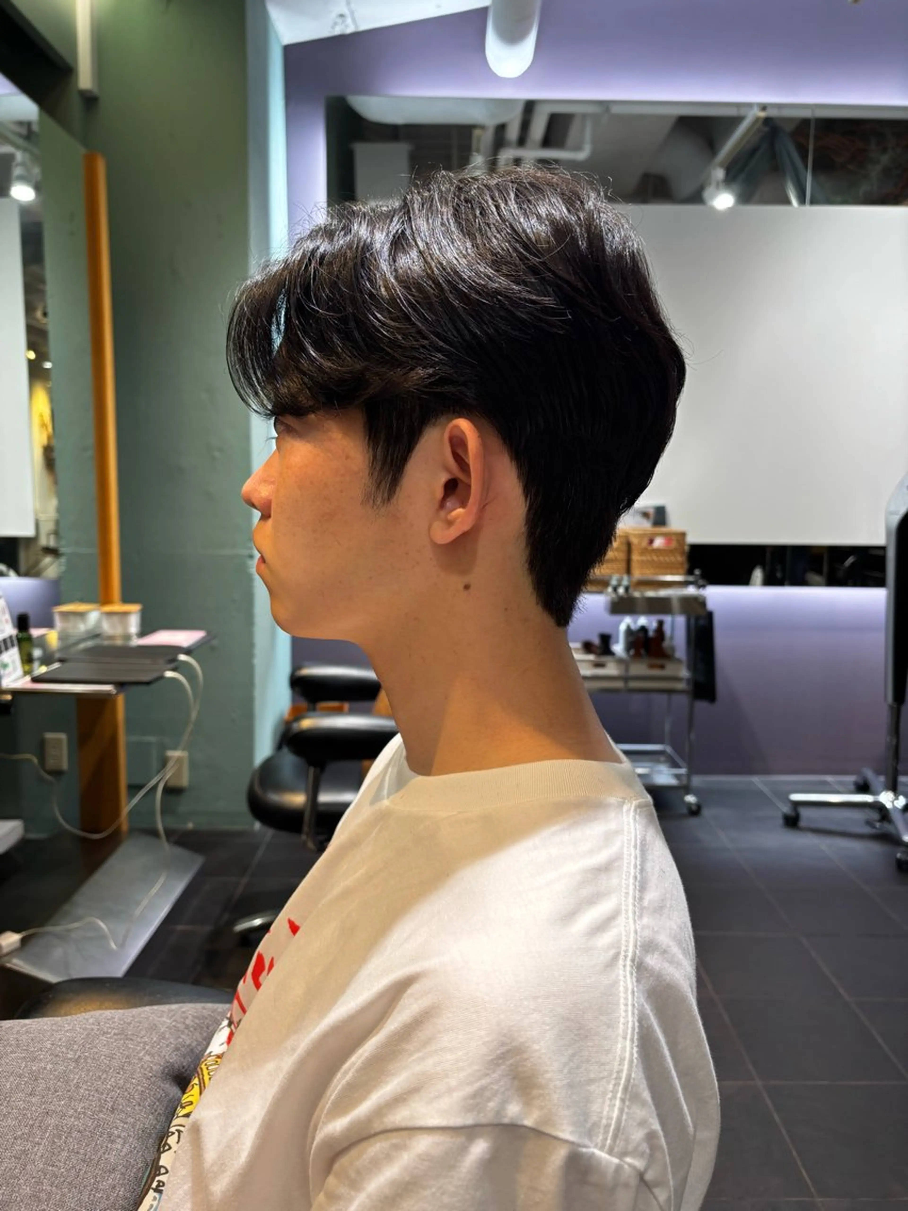 パーマ メンズ 表参道/マンツーマン 施術/lucaのヘアスタイル