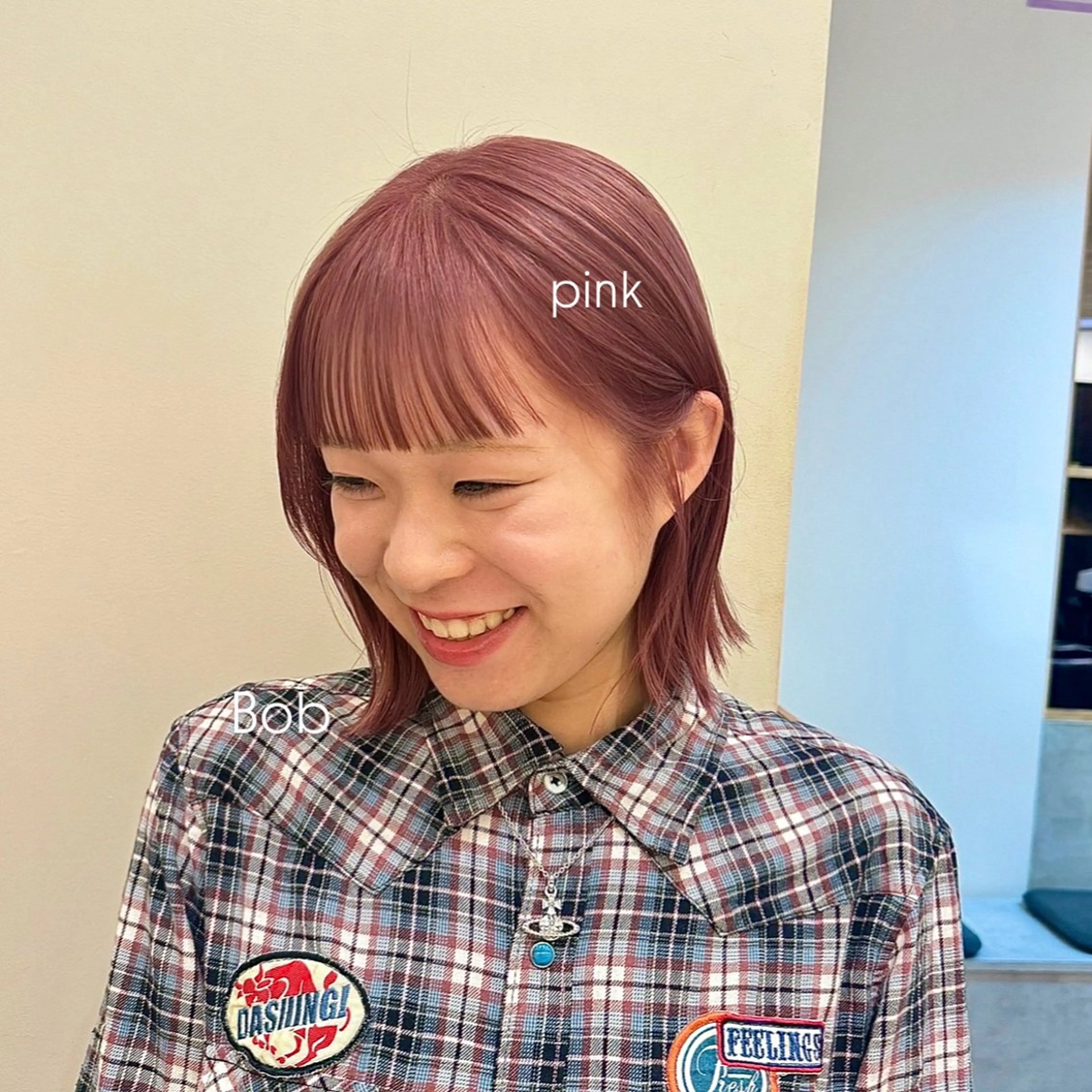 ショート カラー 暖色/ブリーチカラー 🍊 yu-na.のヘアスタイル