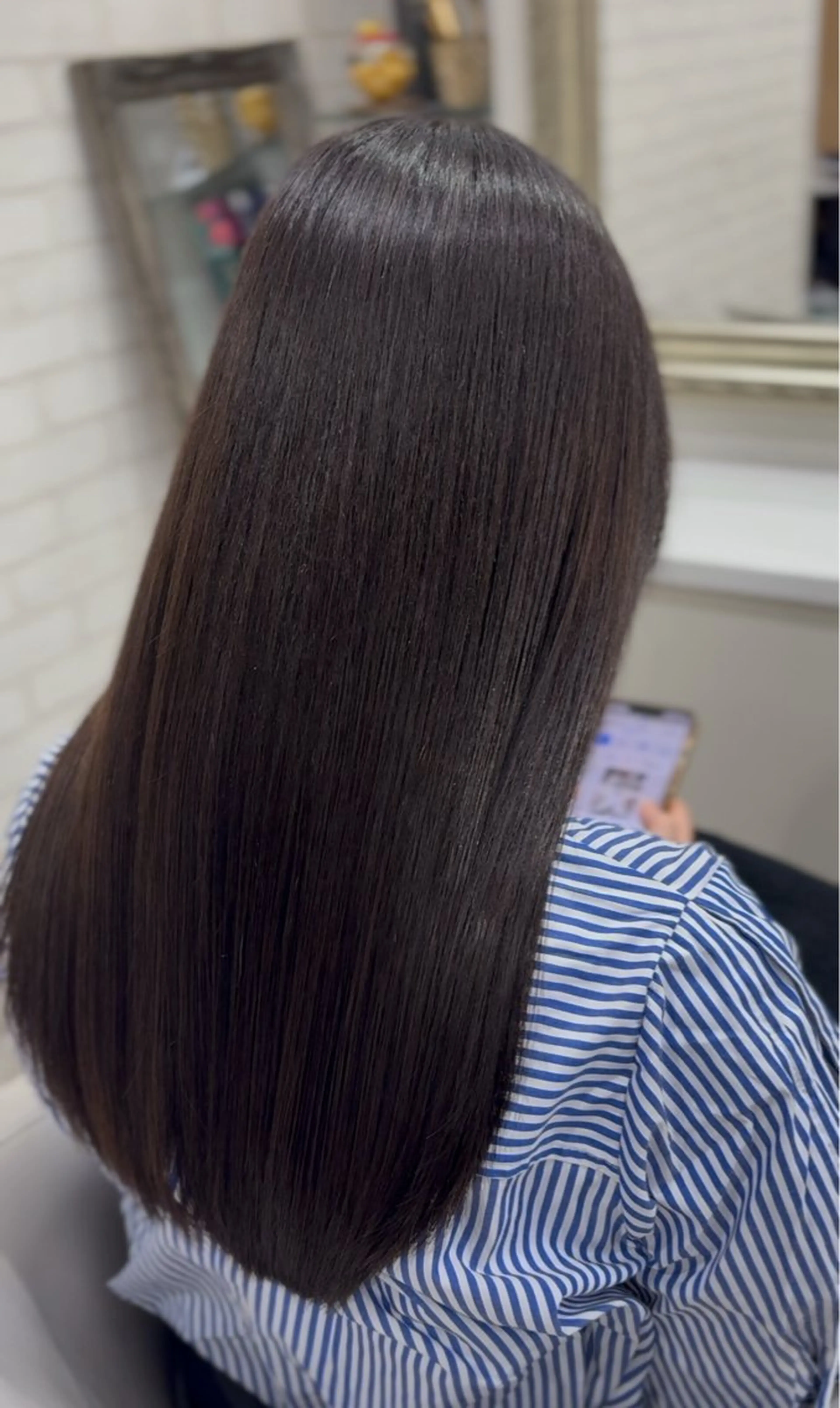 ロング 縮毛矯正 縮毛矯正 【TAKAYA】🌸 縮毛矯正専門店のヘアスタイル