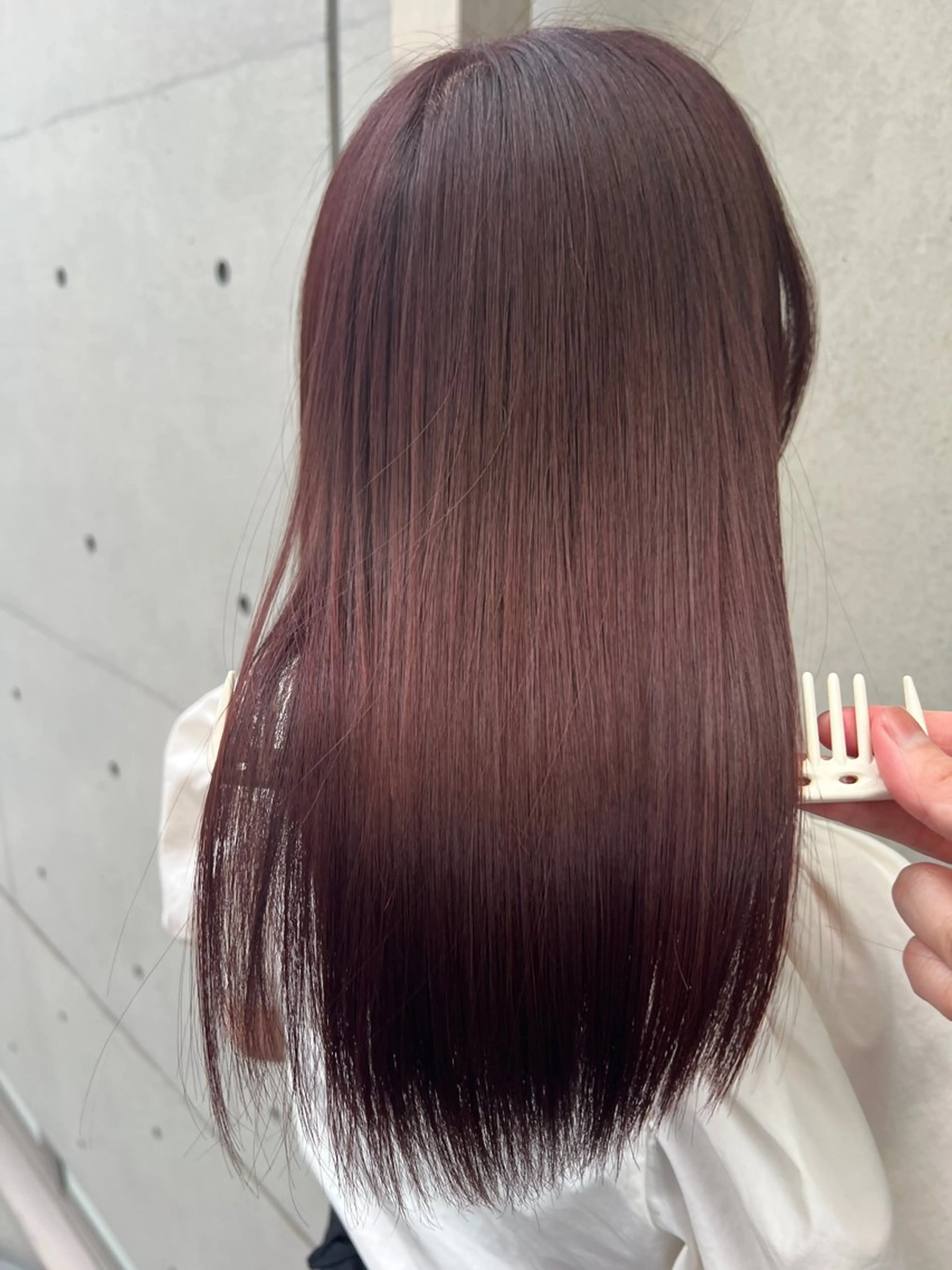 ロング カラー 透明感カラー ラベンダーカラー ラベンダーピンク ピンクカラー トリートメント カット ヘアカラー トリートメント 顔まわり職人🇰🇷 韓国ヘア/KAITOのヘアスタイル