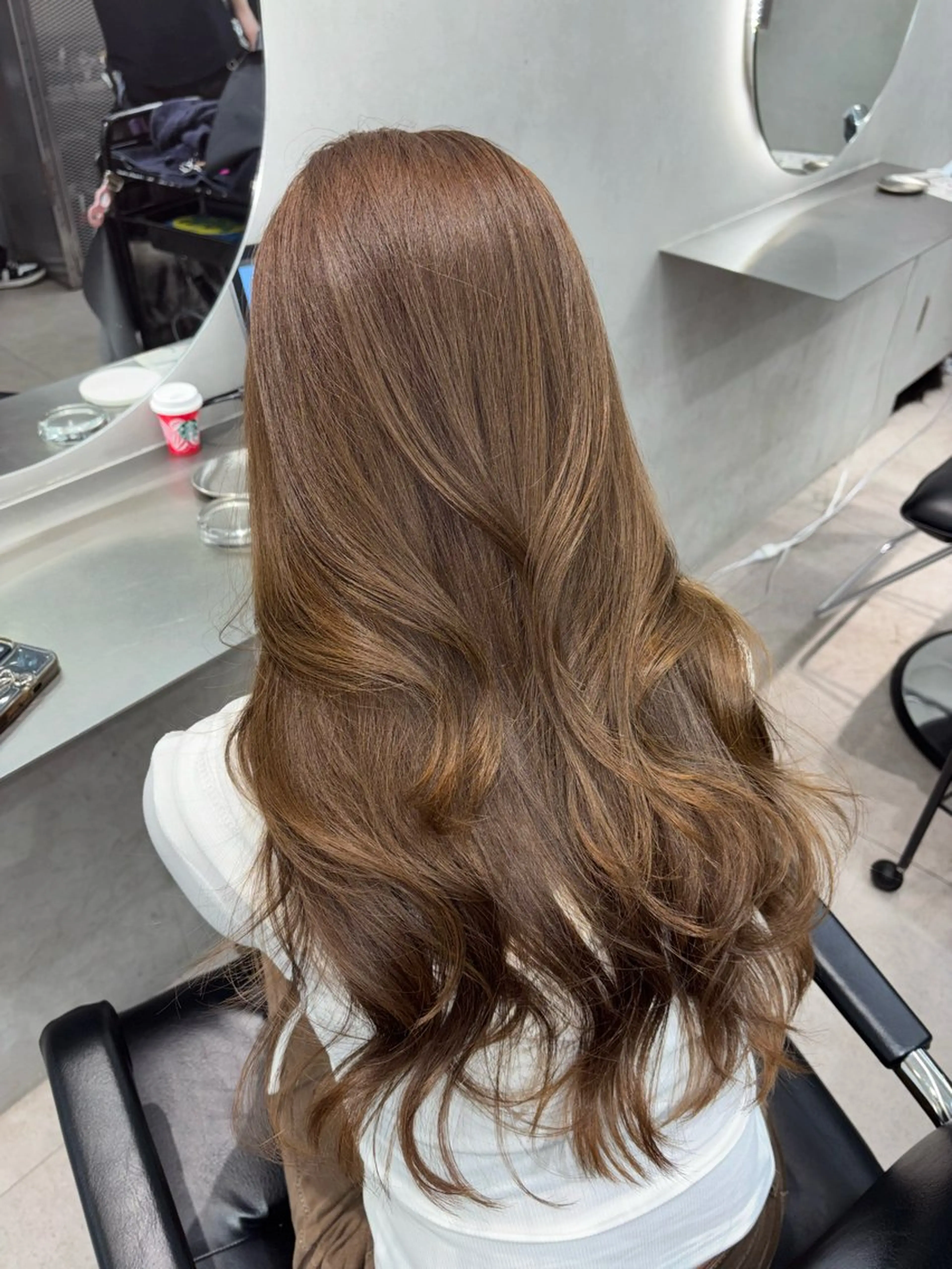 ロング カラー ヘアアレンジ ONYX【オニキス】所属・韓国レイヤーカット/ 髪質改善/郷家拓斗のヘアスタイル