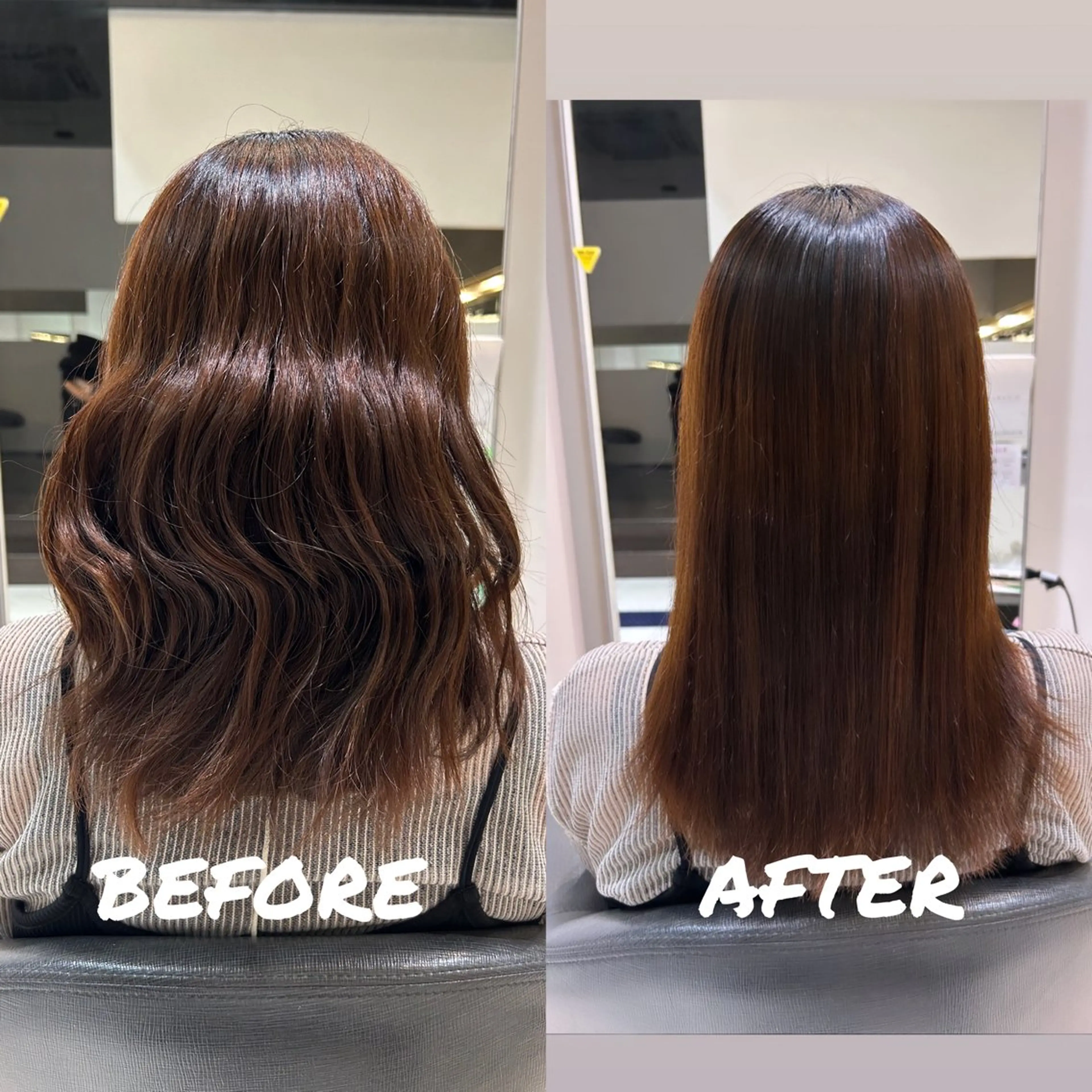 ミディアム パーマ ミディアムパーマ ストレートパーマ 👑松山ストレート/ メンズヘア/龍仁👑のヘアスタイル