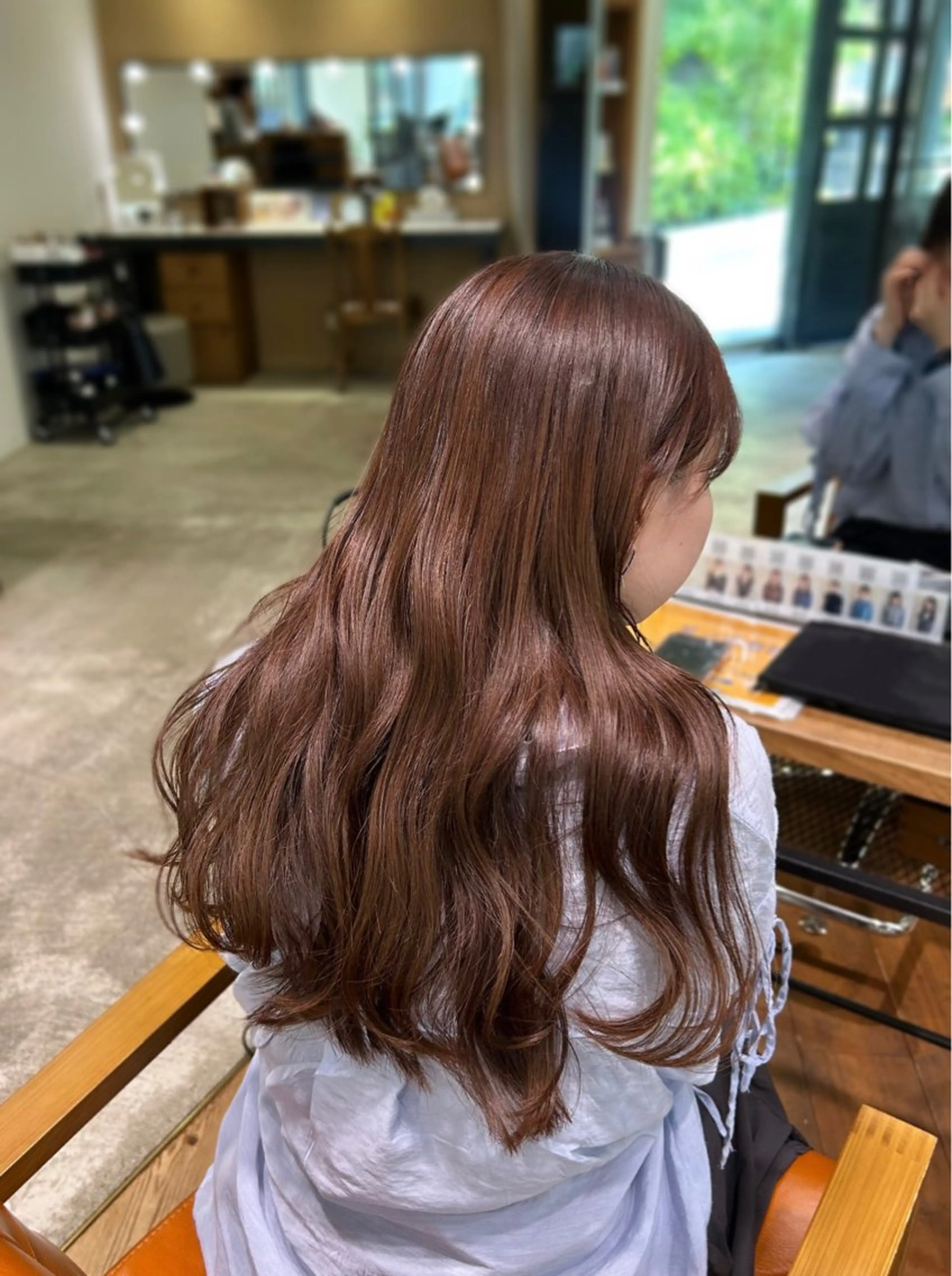 ロング ヘアカラー トリートメント Lumier de mashu所属・nana/ボブ/ レイヤー/メンズのヘアスタイル