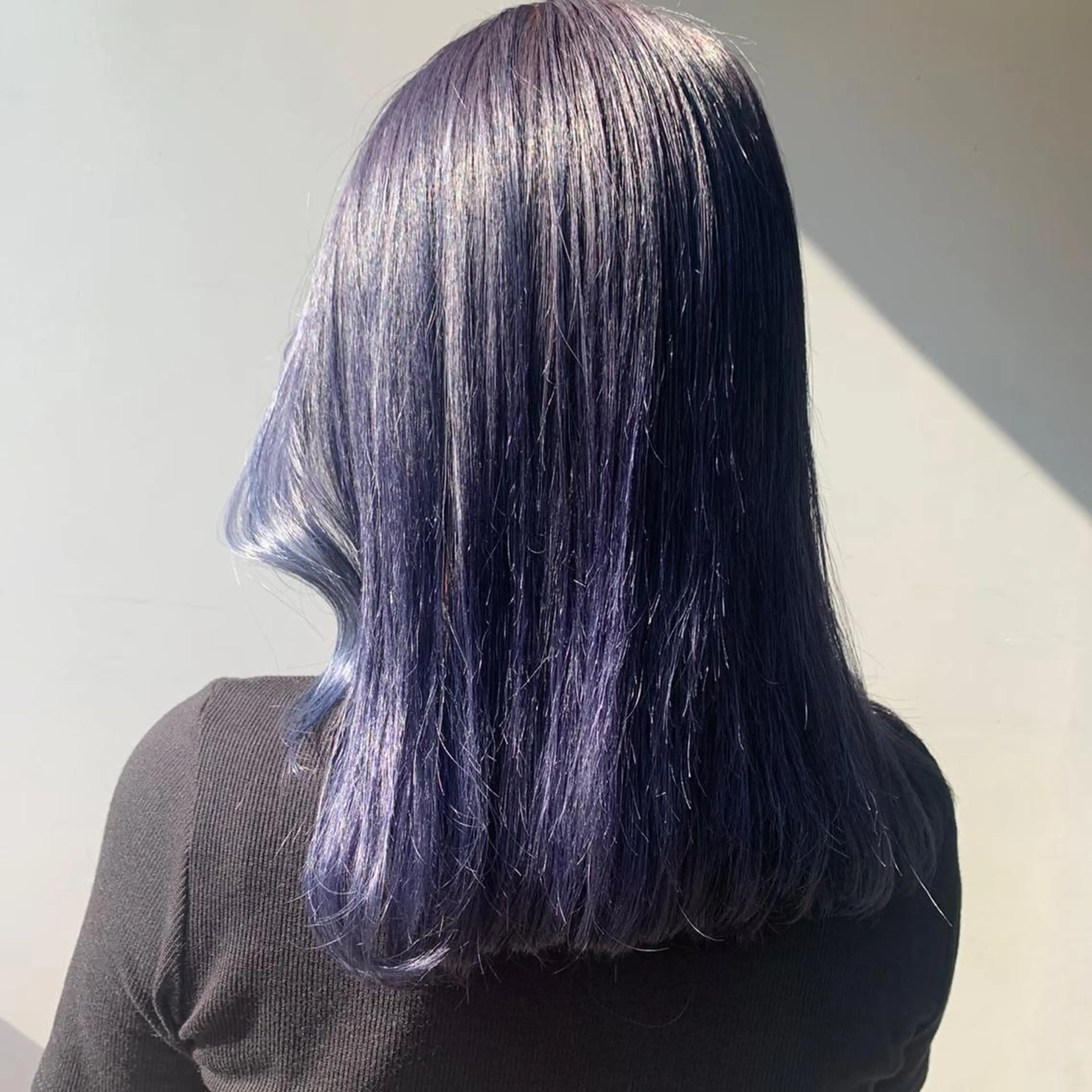 セミロング カラー ヘアアレンジ 透明感カラー/推しカ ラー☁️JURAのヘアスタイル