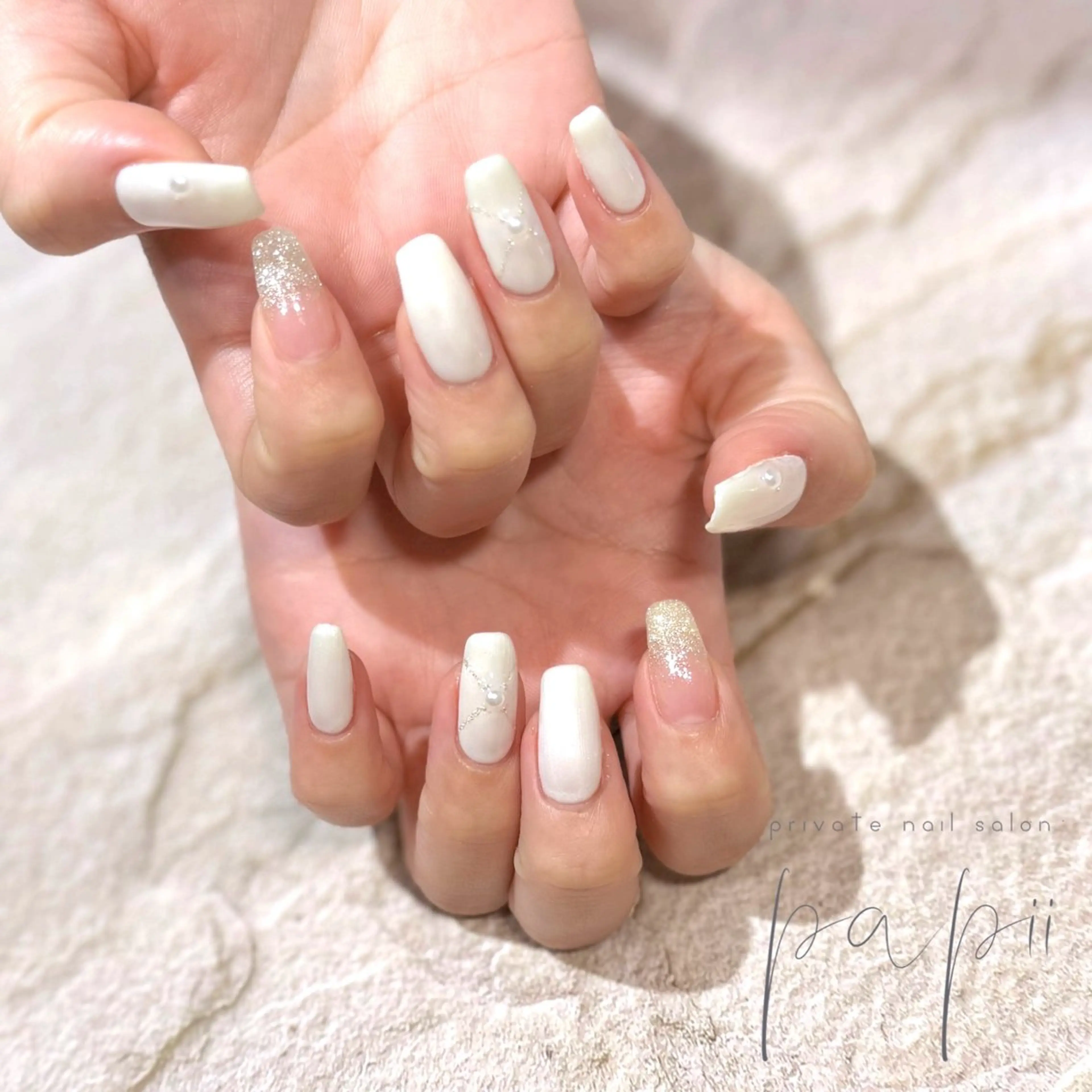 ネイル グラデーション ハンドネイル private nail salon papii所属・papii☆ kurodaのネイルデザイン