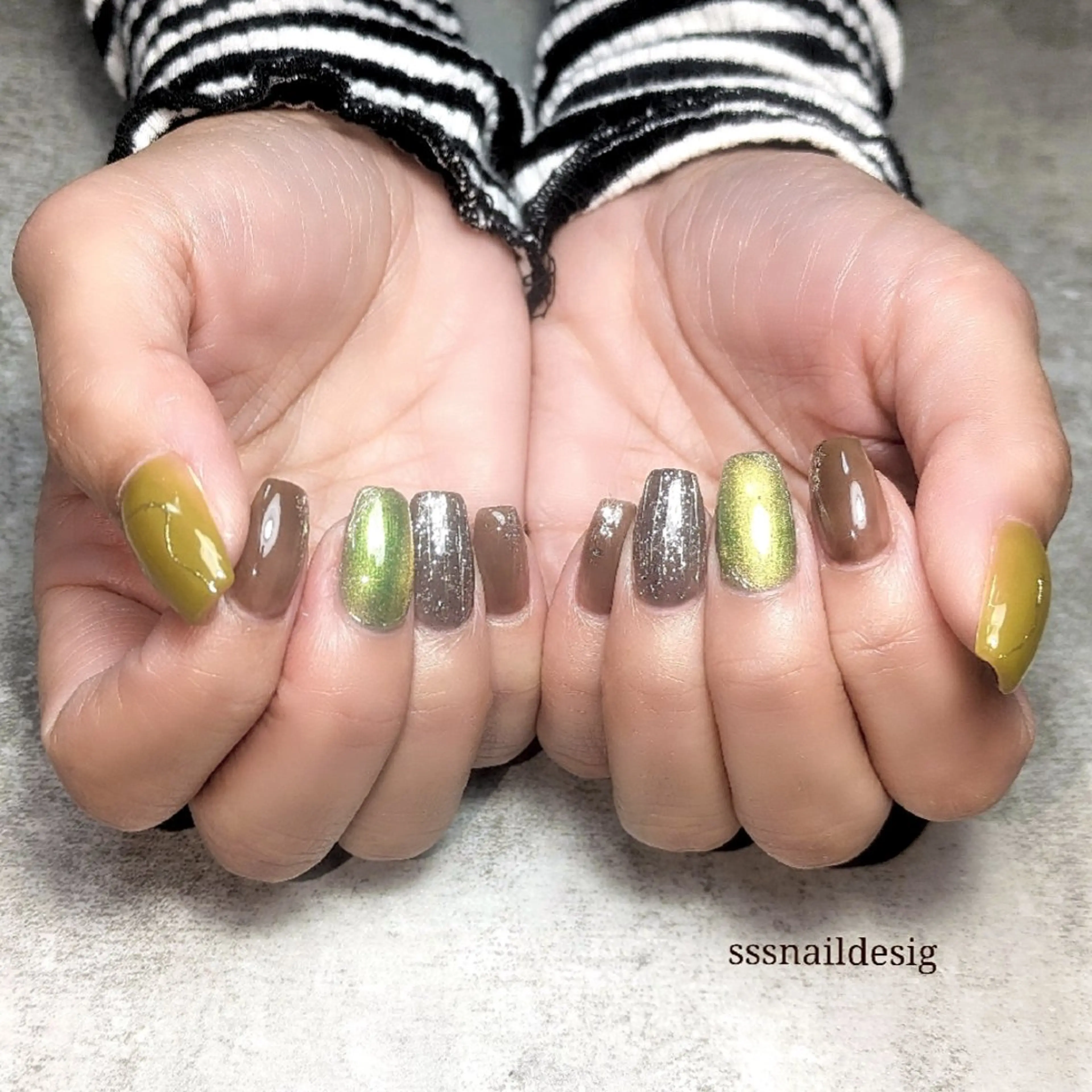 ネイル ハンドネイル 塩見 聖子のネイルデザイン