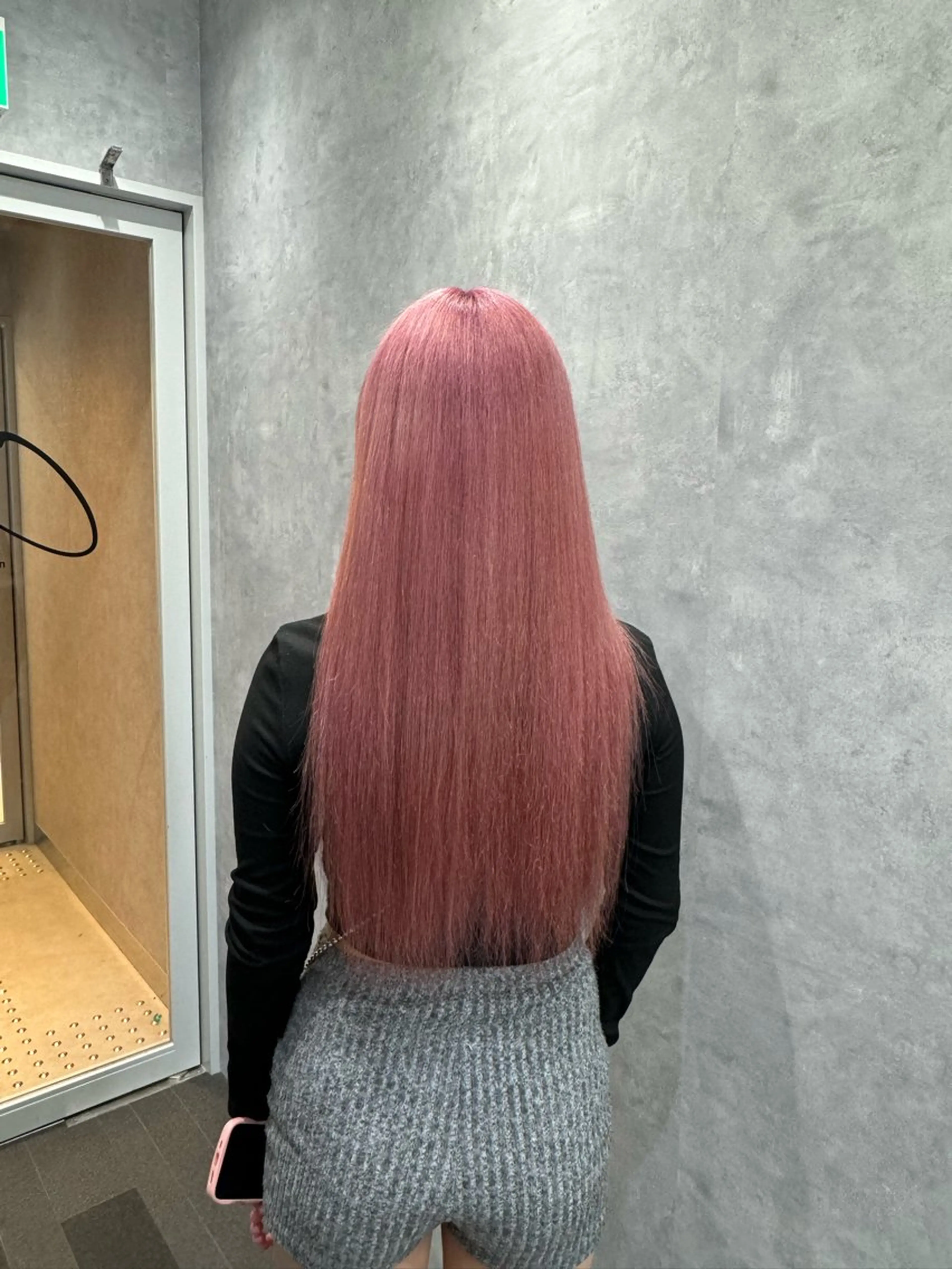 ロング カラー ピンクカラー CS made by SHACHU 栄所属・💖艶カラー💖 mikuのヘアスタイル