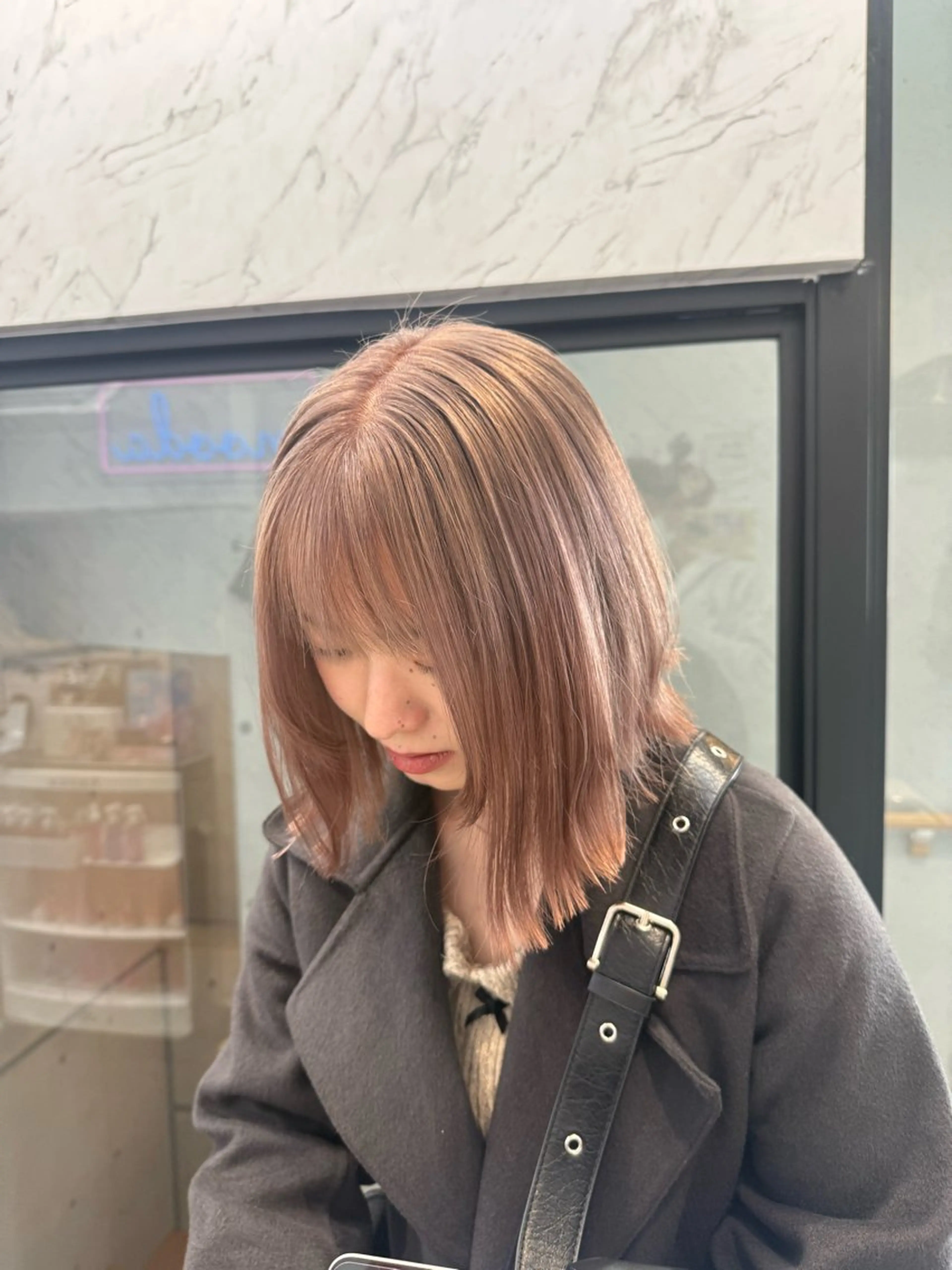 セミロング ヘアカラー ✨カット¥1100円 /Yudai✨のヘアスタイル