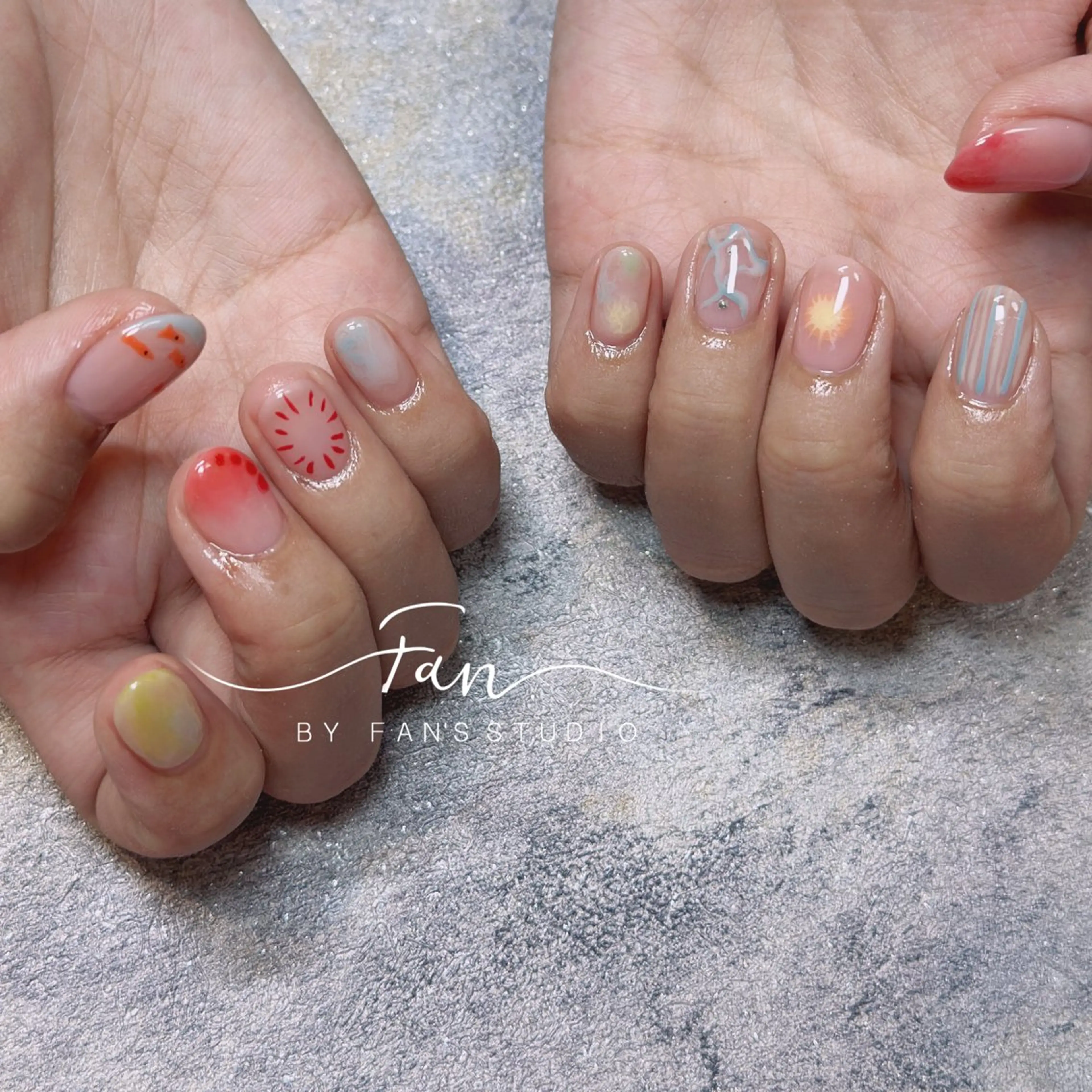 ネイル ハンドネイル ハンドケア 🌻FAN'S STUDIO池袋🌻のネイルデザイン