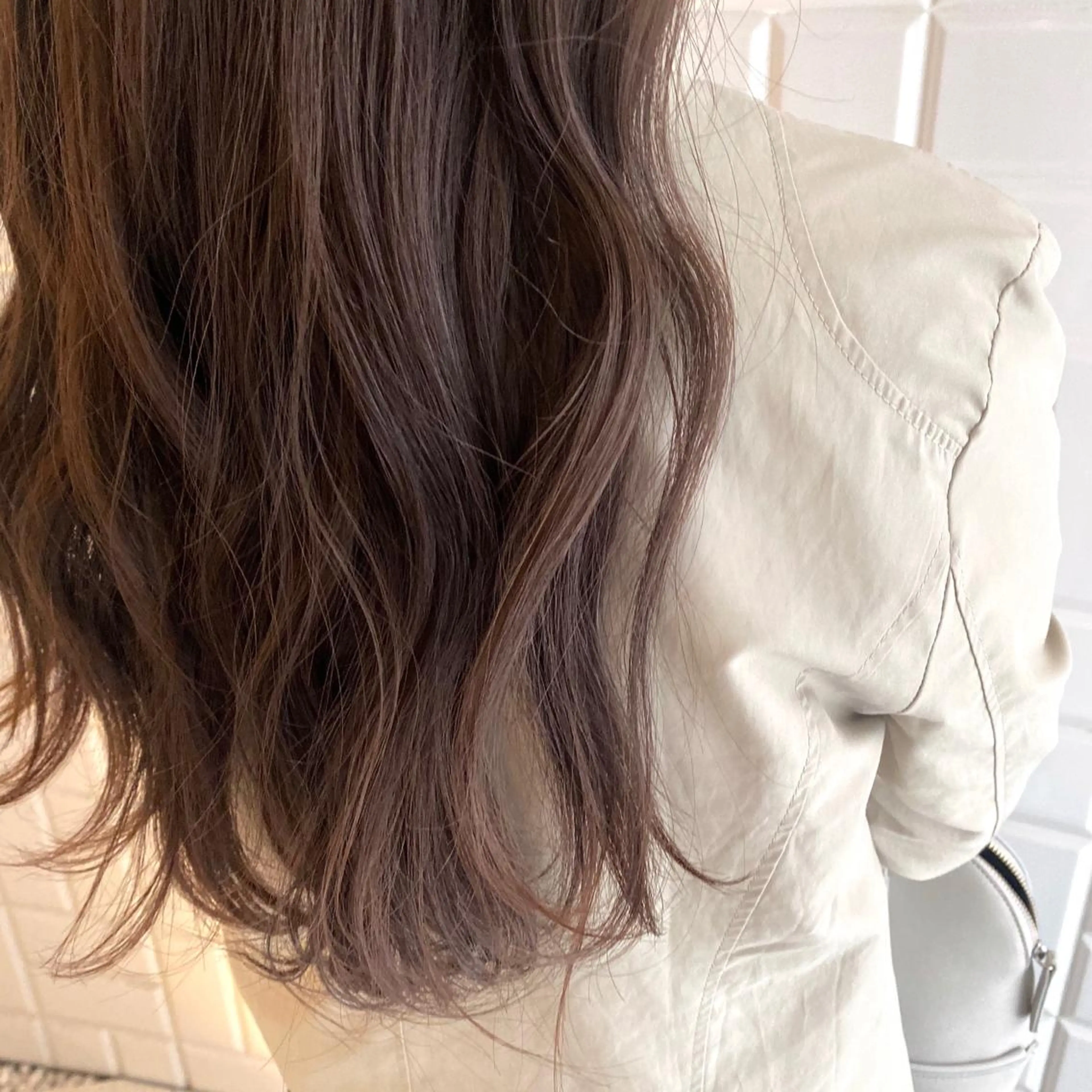 ロング カラー ヘアカラー アオイ🩵暖色 /まろやかカラーのヘアスタイル